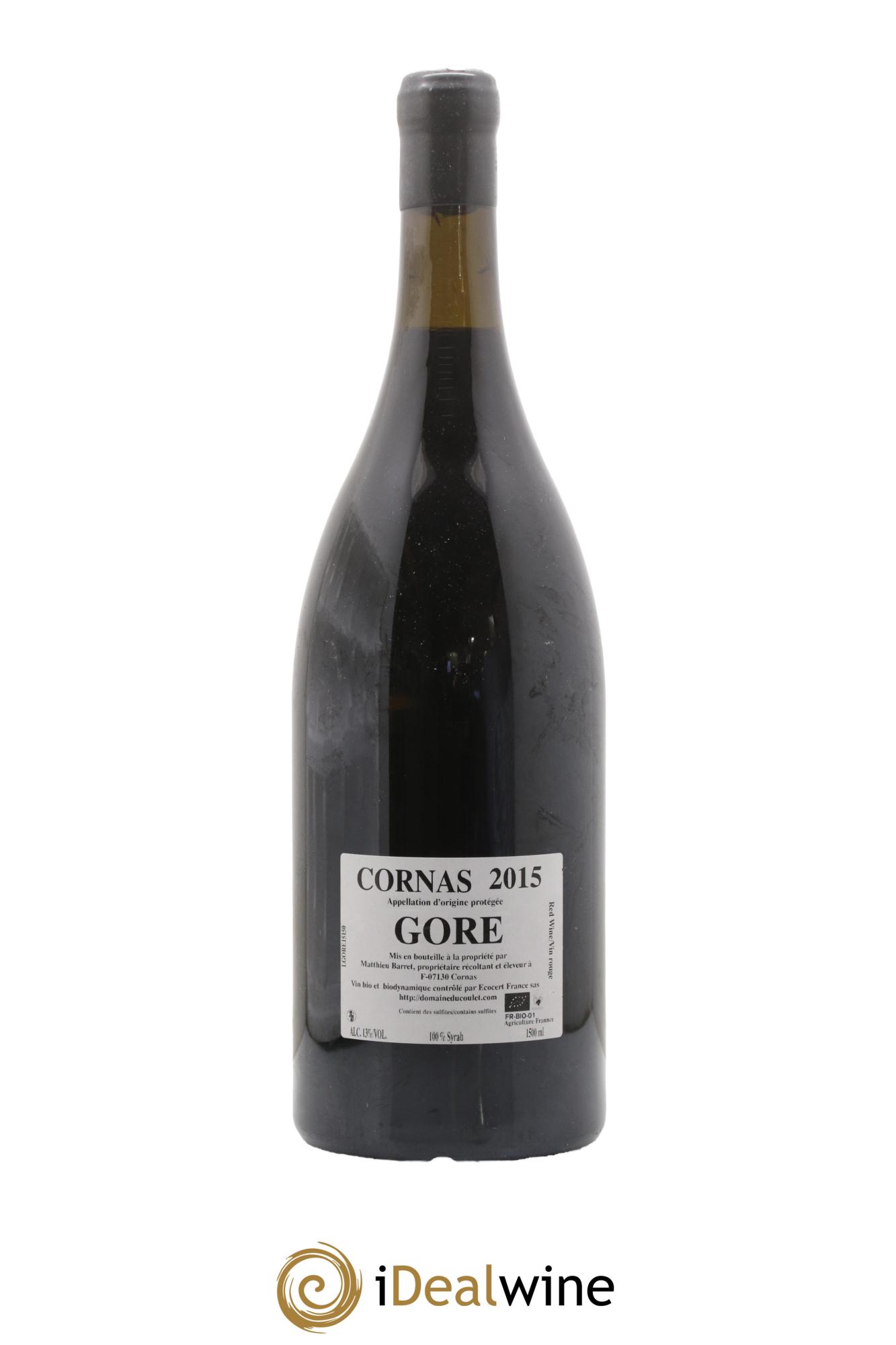 Cornas Gore Coulet (Domaine du) - Matthieu Barret 2015 - Lot de 1 magnum - 1