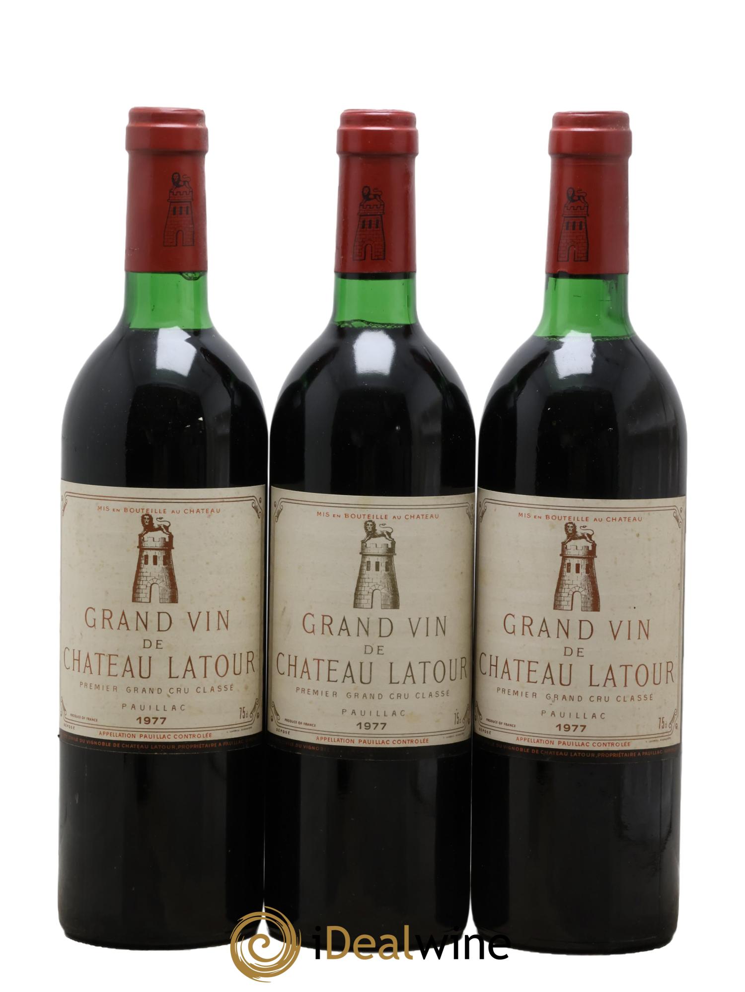 Château Latour 1er Grand Cru Classé 1977 - Lot of 6 bottles - 2