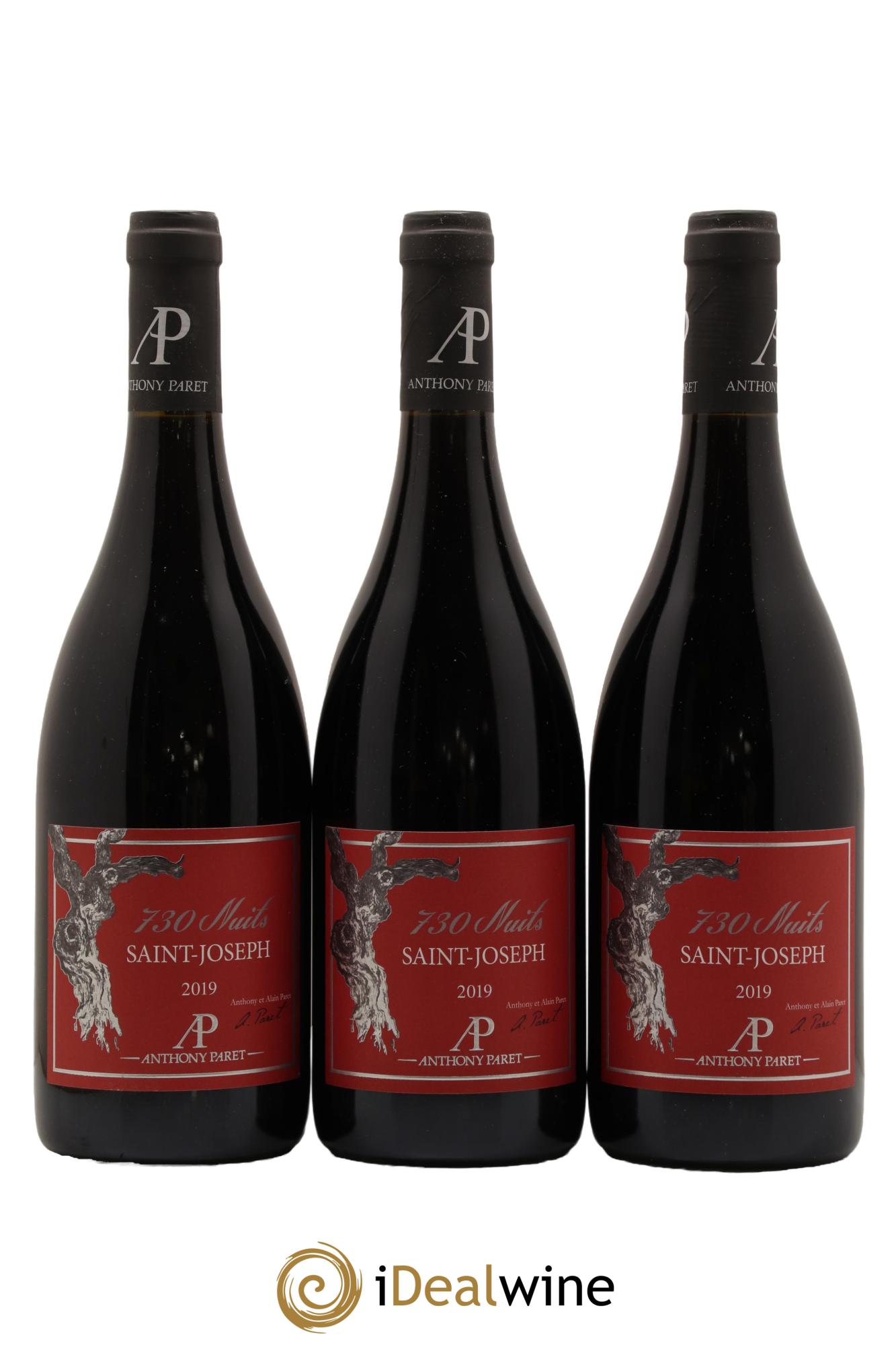 Saint-Joseph 730 Nuits Domaine Paret 2019 - Lot de 3 bouteilles - 0