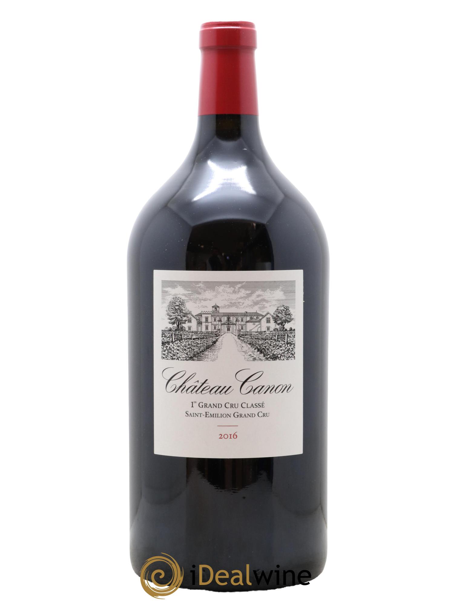 Château Canon 1er Grand Cru Classé B 2016 - Lot de 1 double magnum - 1