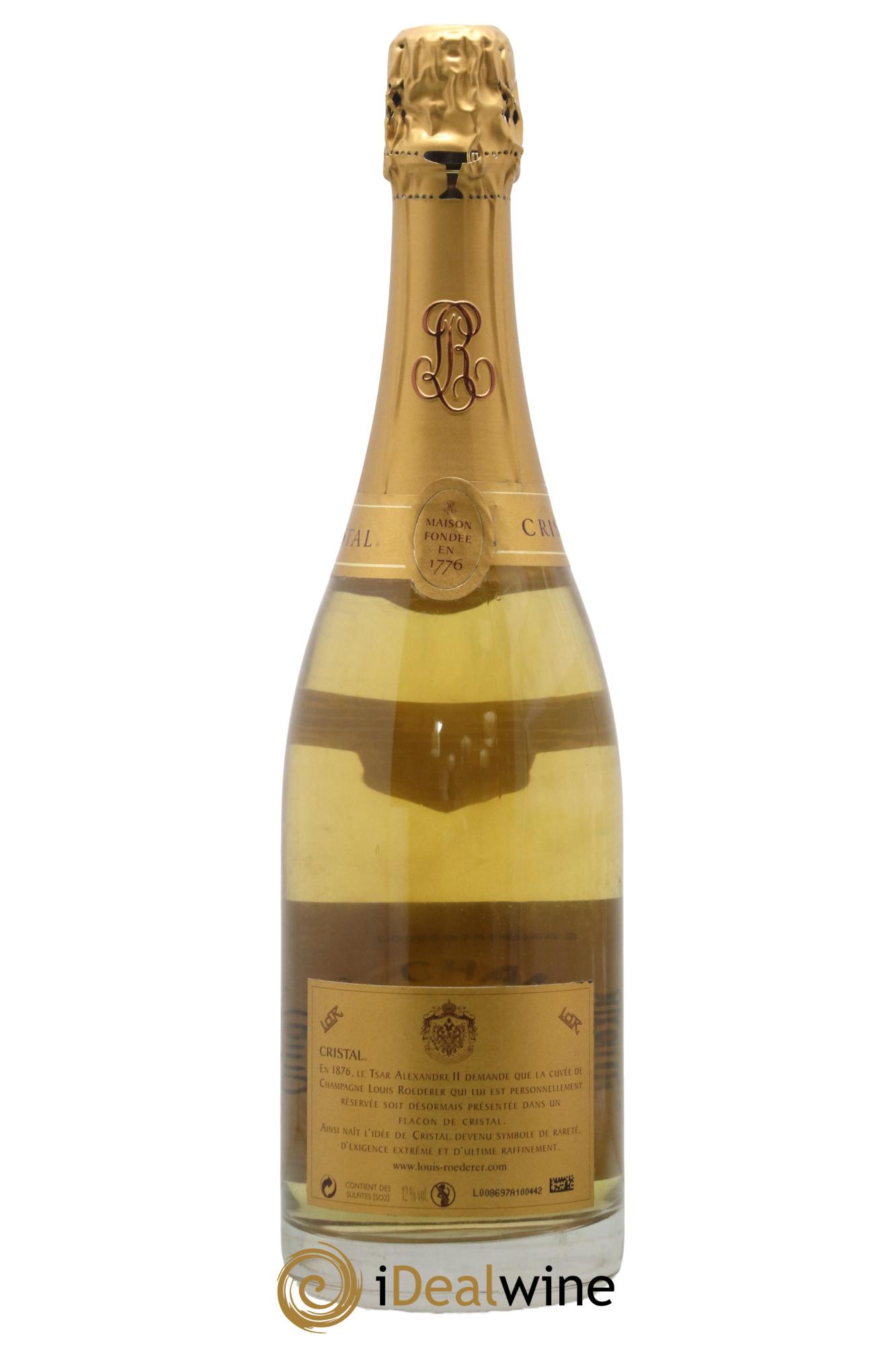Cristal Louis Roederer 2004 - Lot de 1 bouteille - 1