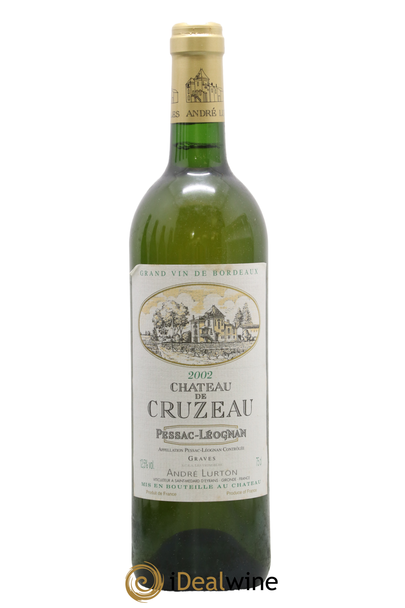 Château de Cruzeau 2002 - Lot of 1 bottle - 0
