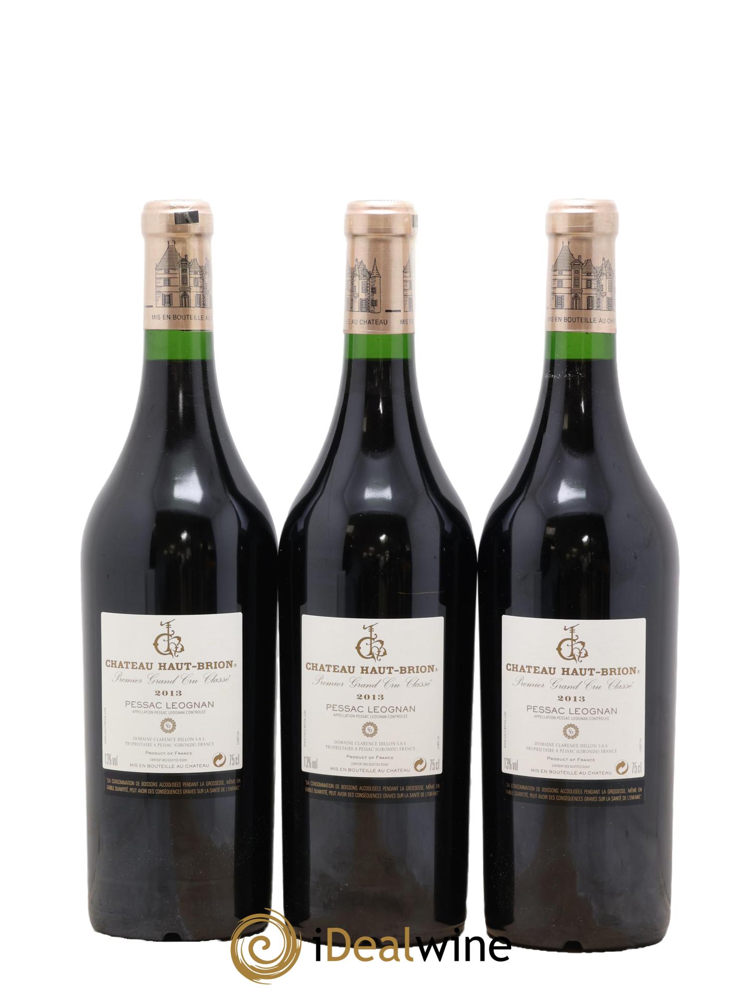 Château Haut Brion 1er Grand Cru Classé 2013 - Lotto di 6 bottiglie - 4