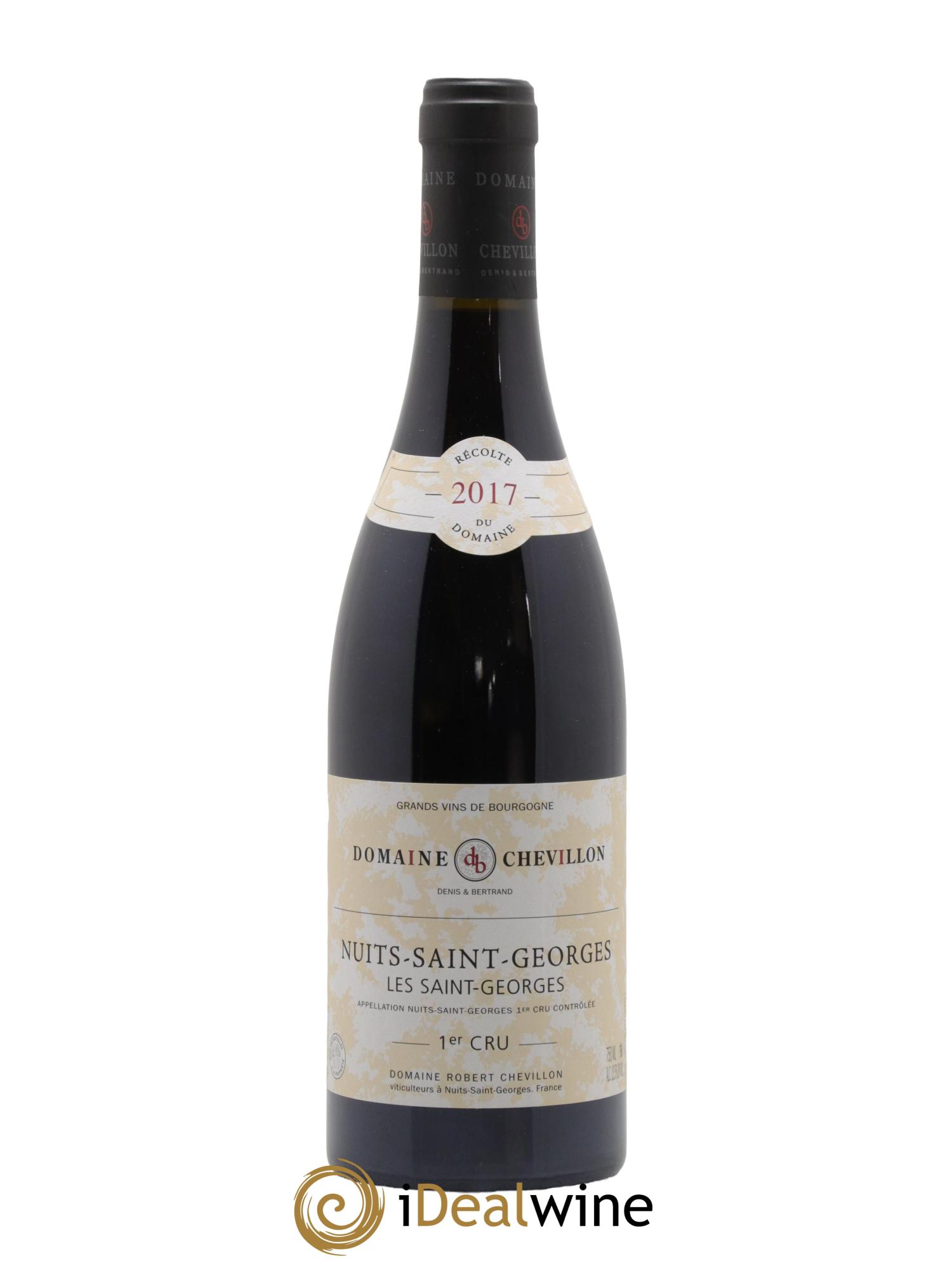 Nuits-Saint-Georges 1er Cru Les Saint Georges Robert Chevillon 2017 - Lot de 1 bouteille - 0