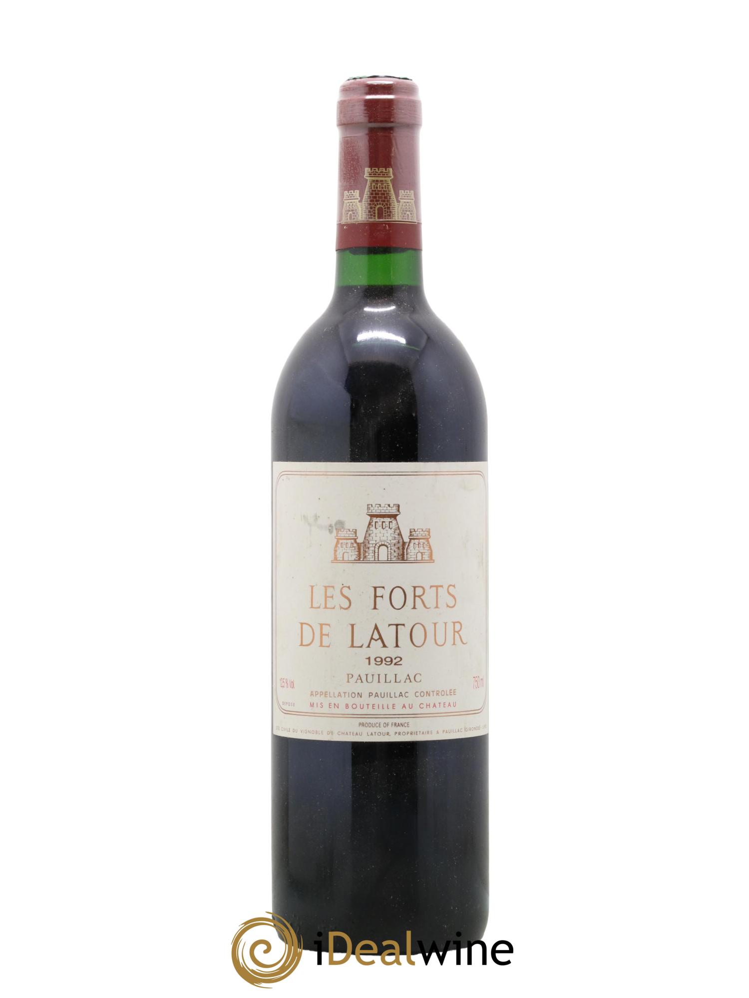 Les Forts de Latour Second Vin 1992 - Lot de 1 bouteille - 0