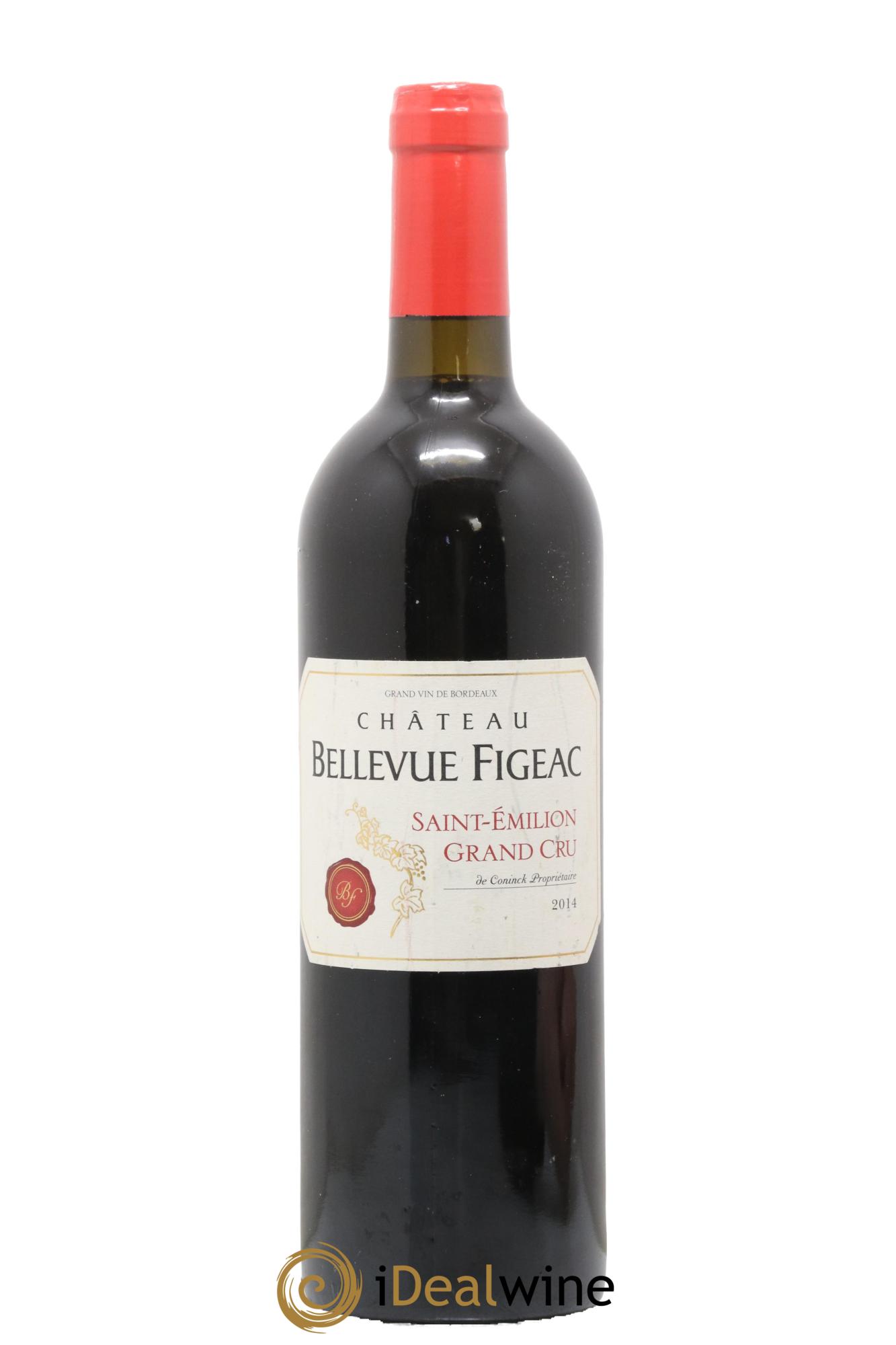 Saint-Émilion Grand Cru Bellevue Figeac 2014 - Lot de 1 bouteille - 0