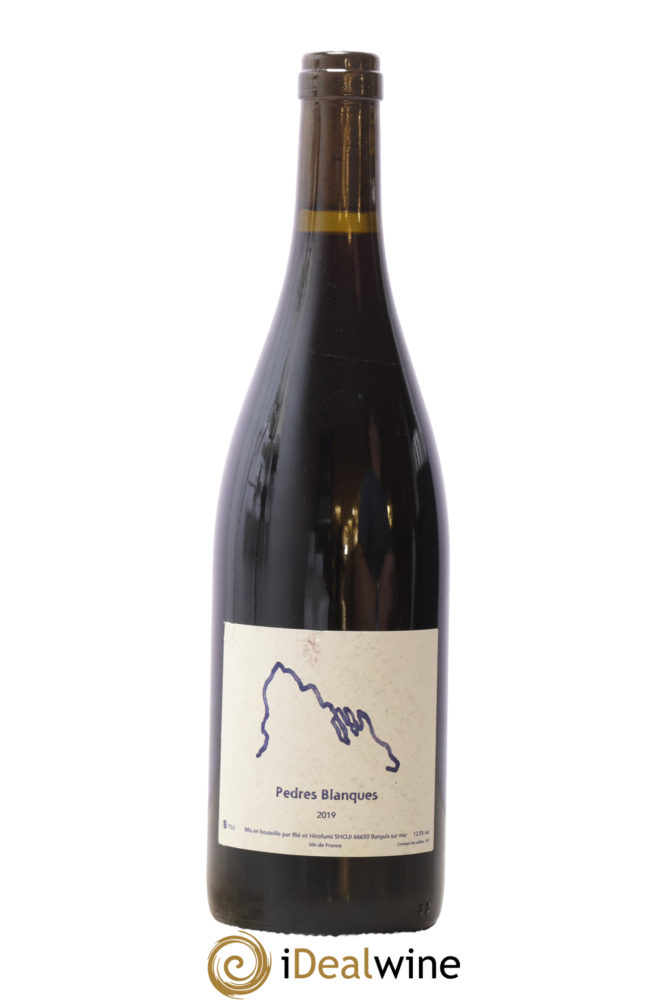 Vin de France Pedres Blanques Rié et Hirofumi Shoji 2019 - Lot de 1 bouteille - 0