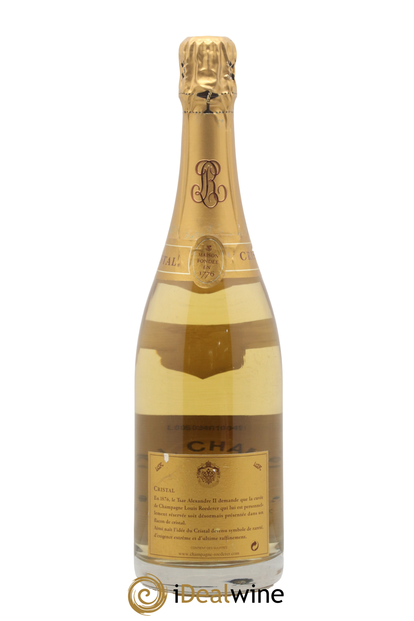 Cristal Louis Roederer 1999 - Lot of 1 bottle - 1