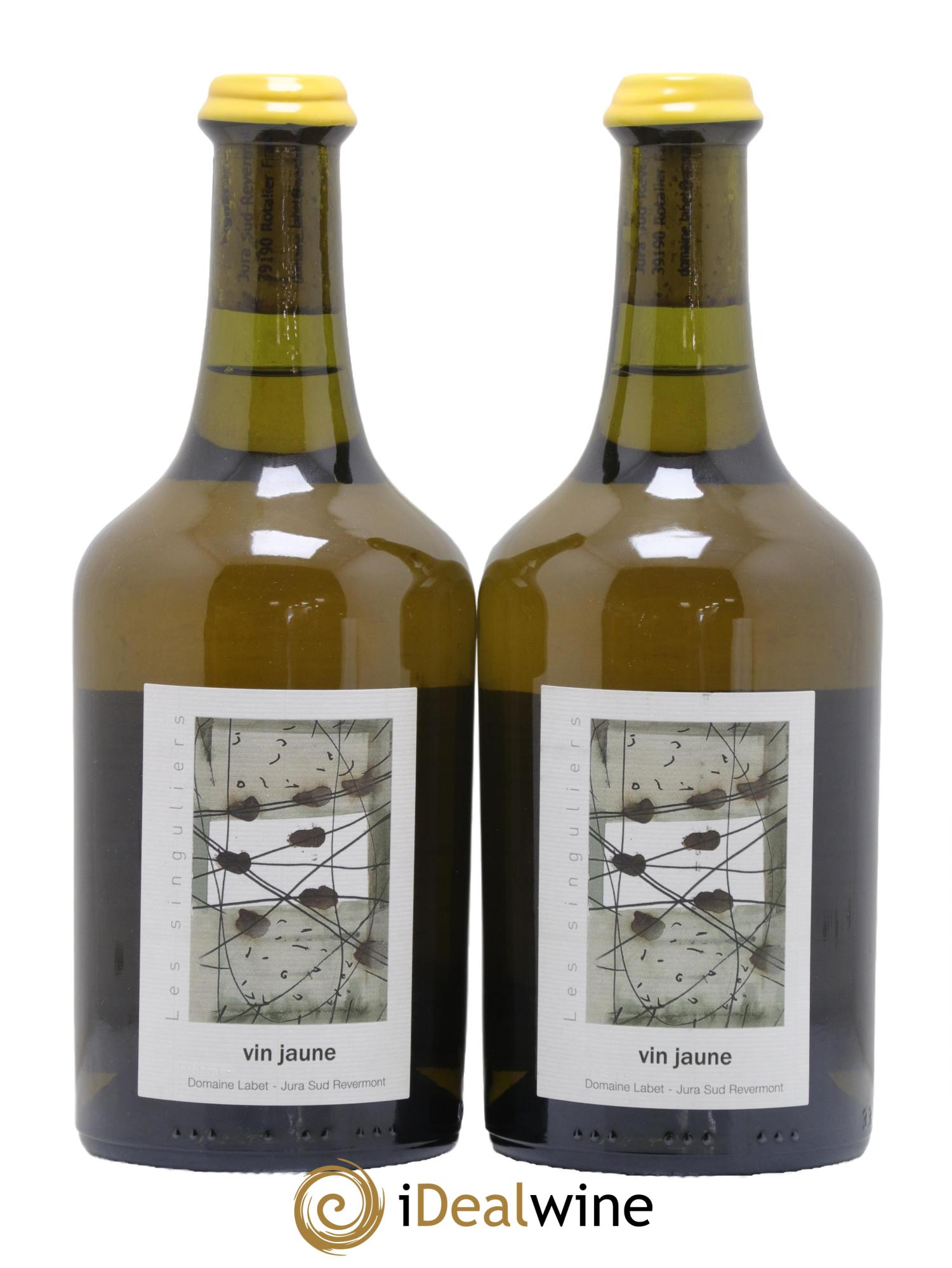 Côtes du Jura Vin Jaune Romain - Julien - Charline Labet 2015 - Lot de 2 clavelins - 0