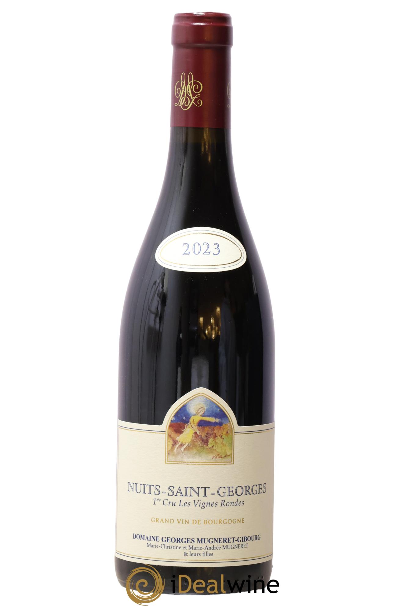 Nuits-Saint-Georges 1er Cru Les Vignes Rondes Mugneret-Gibourg (Domaine) 2023 - Lot de 1 bouteille - 0