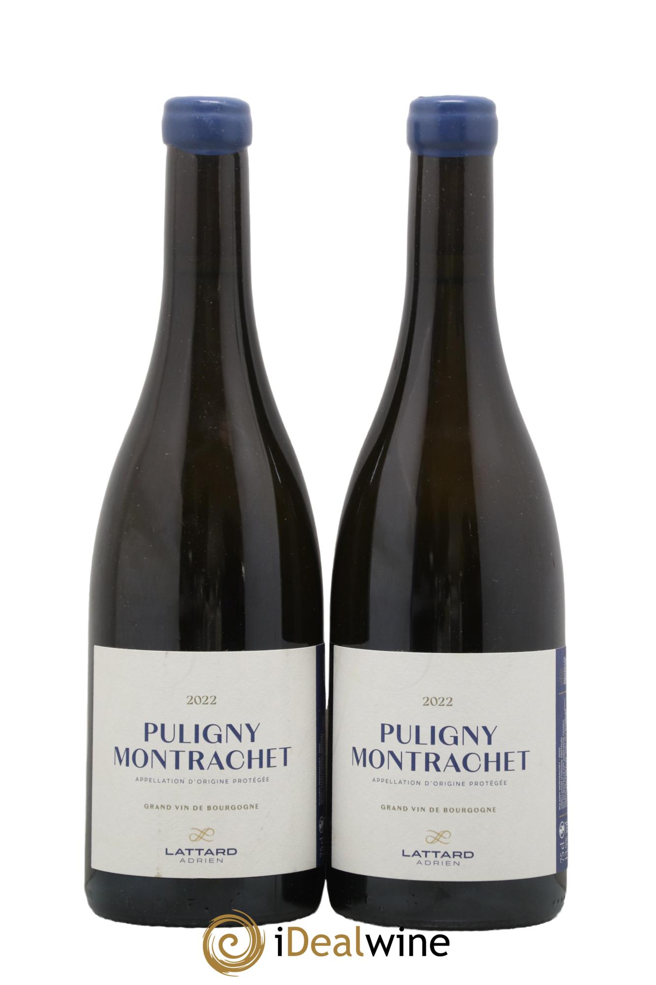 Puligny-Montrachet Domaine Adrien Lattard 2022 - Lot de 2 bouteilles - 0