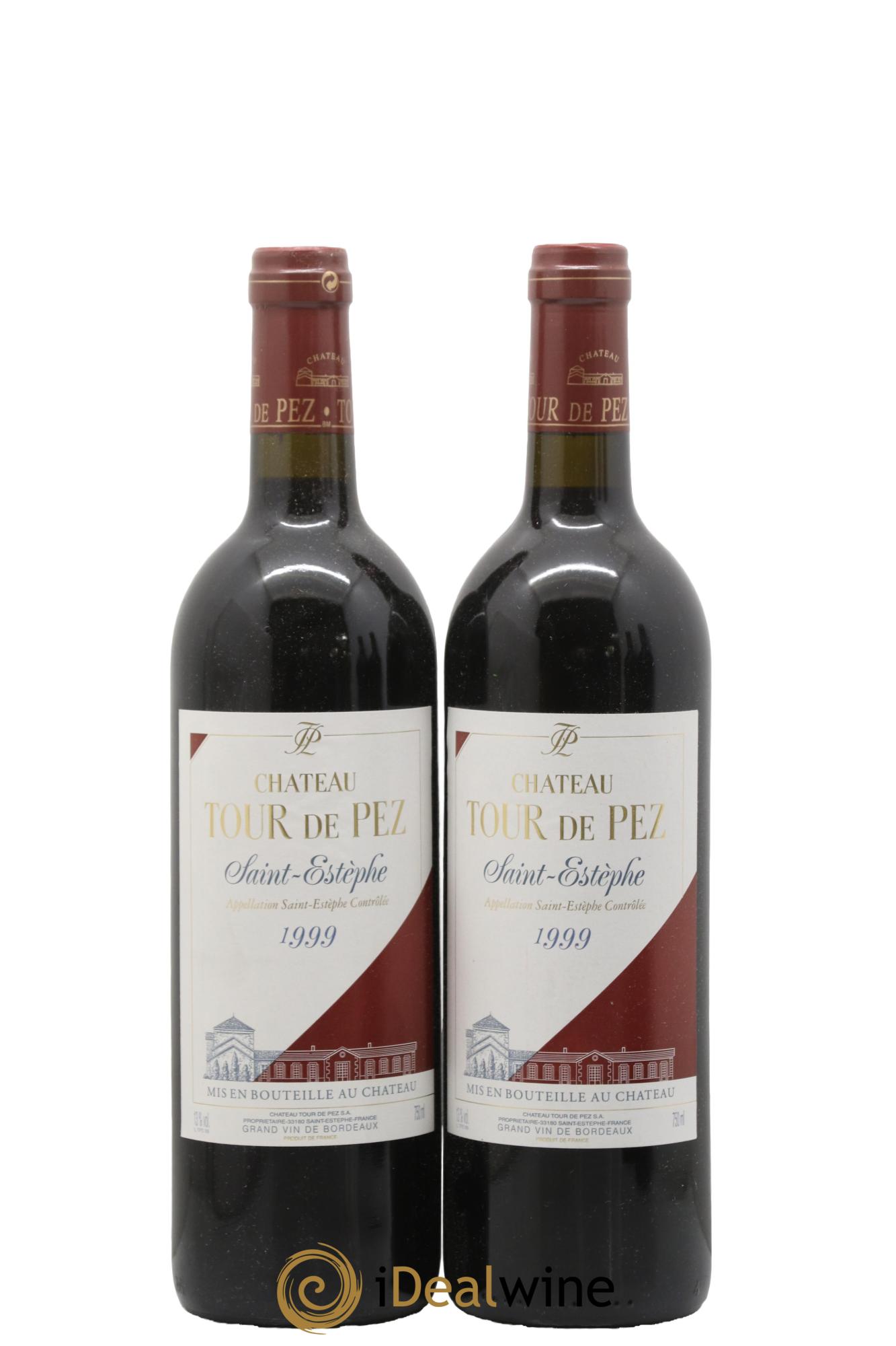 Château Tour de Pez Cru Bourgeois 1999 - Posten von 2 Flaschen - 0