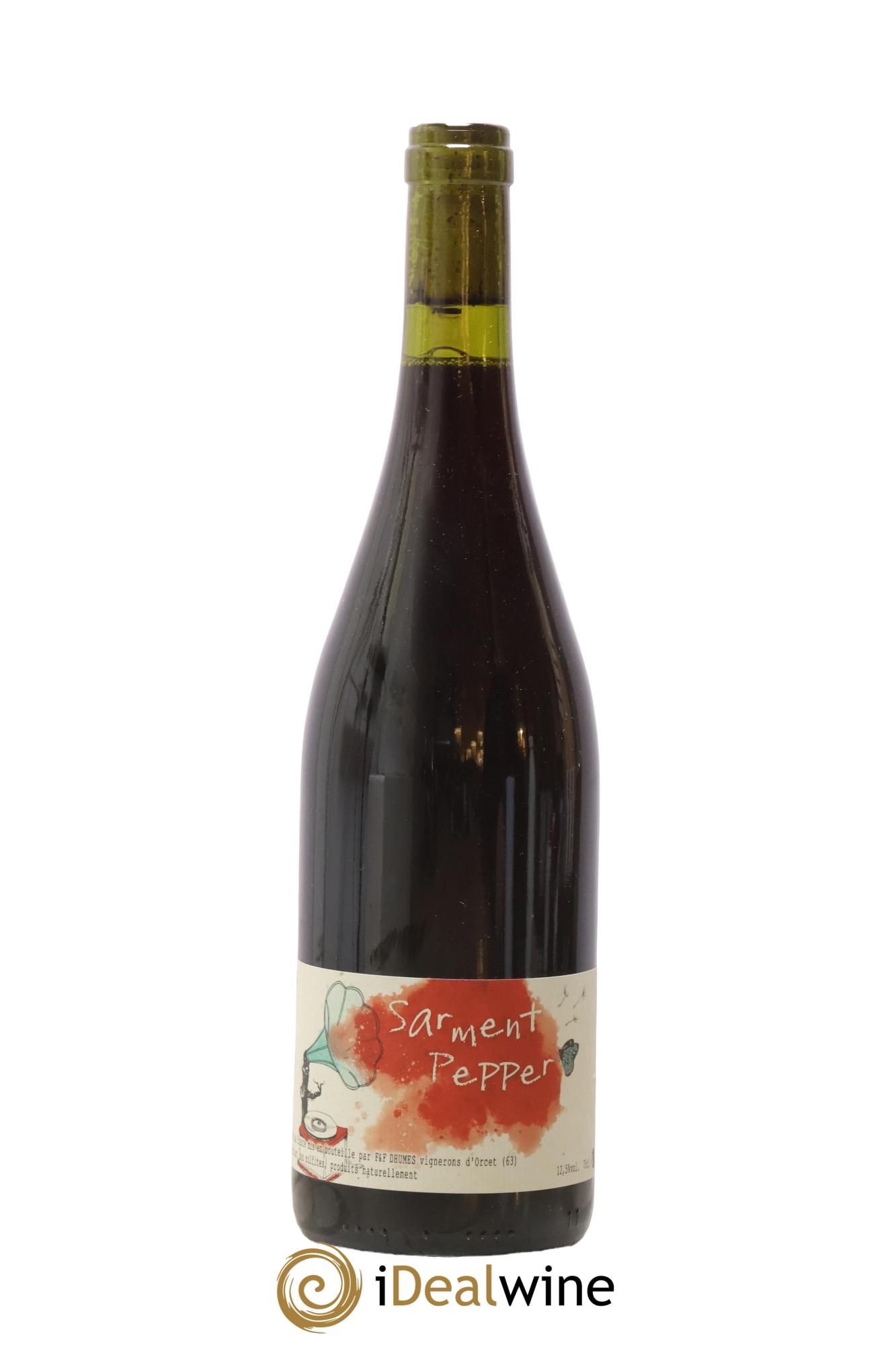 Vin de France Sarment Pepper François Dhumes 2022 - Lotto di 1 bottiglia - 0