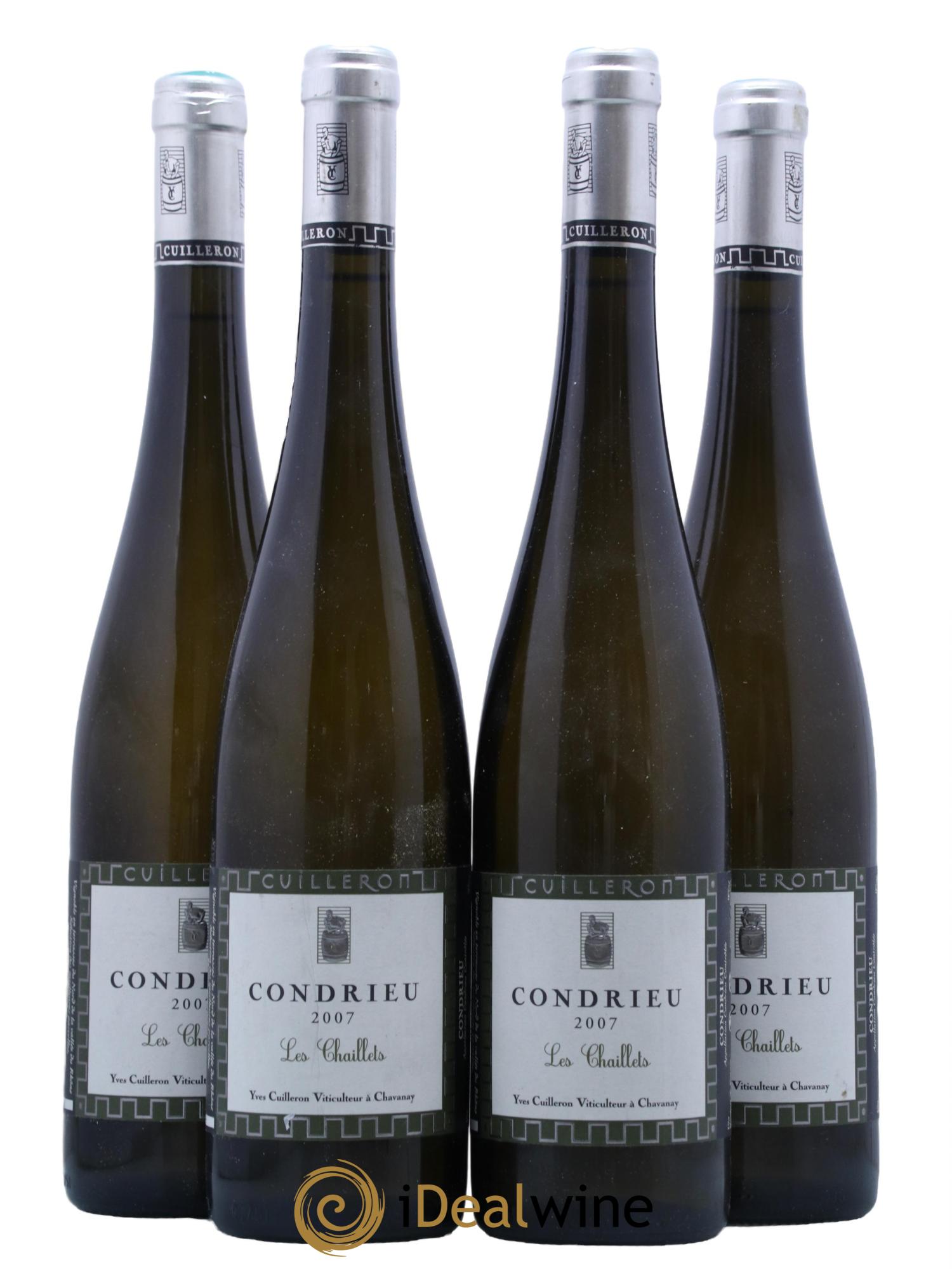 Condrieu Les Chaillets Yves Cuilleron (Domaine) 2007 - Lot de 4 bouteilles - 0