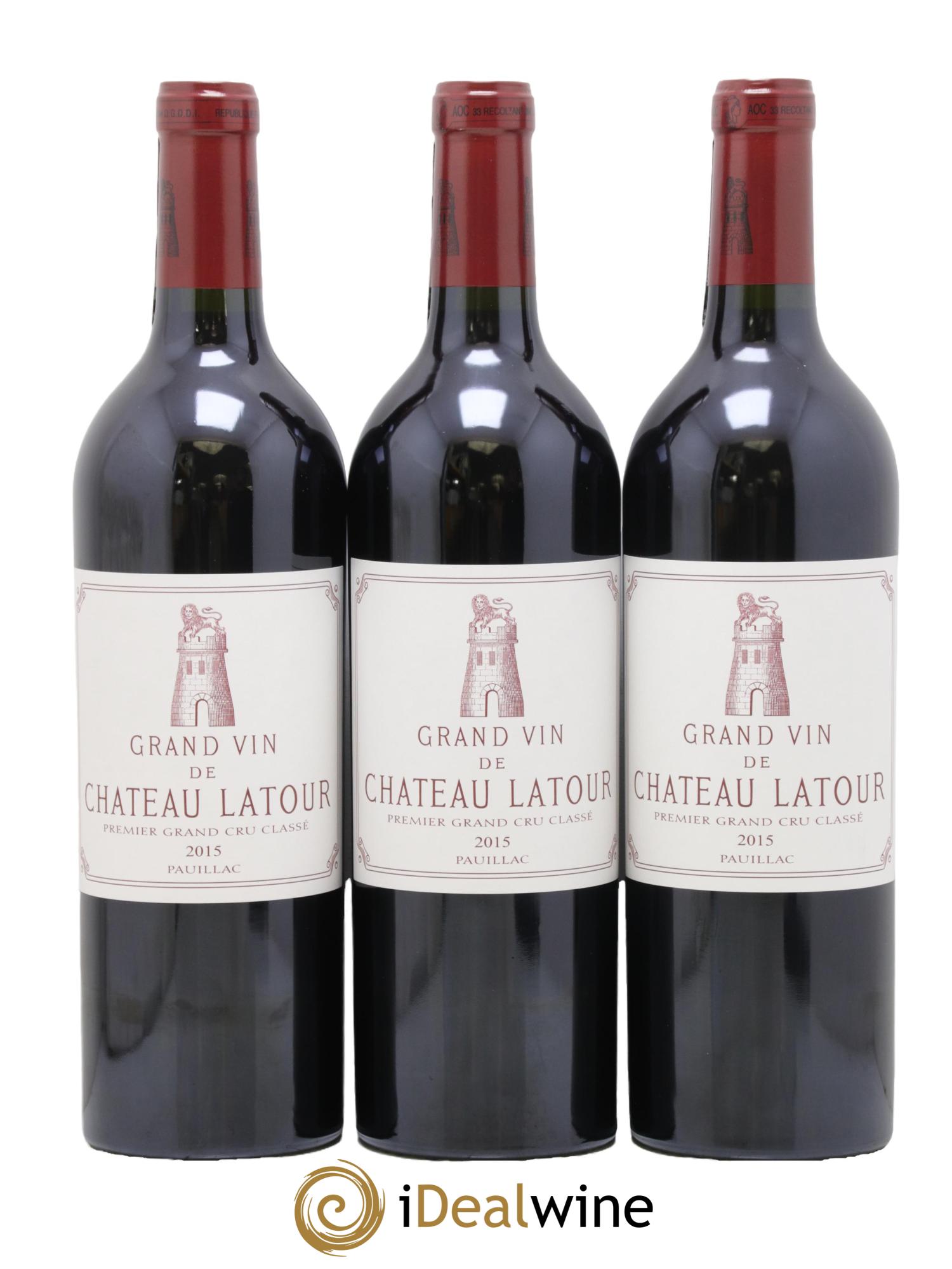 Château Latour 1er Grand Cru Classé 2015 - Lot de 6 bouteilles - 3