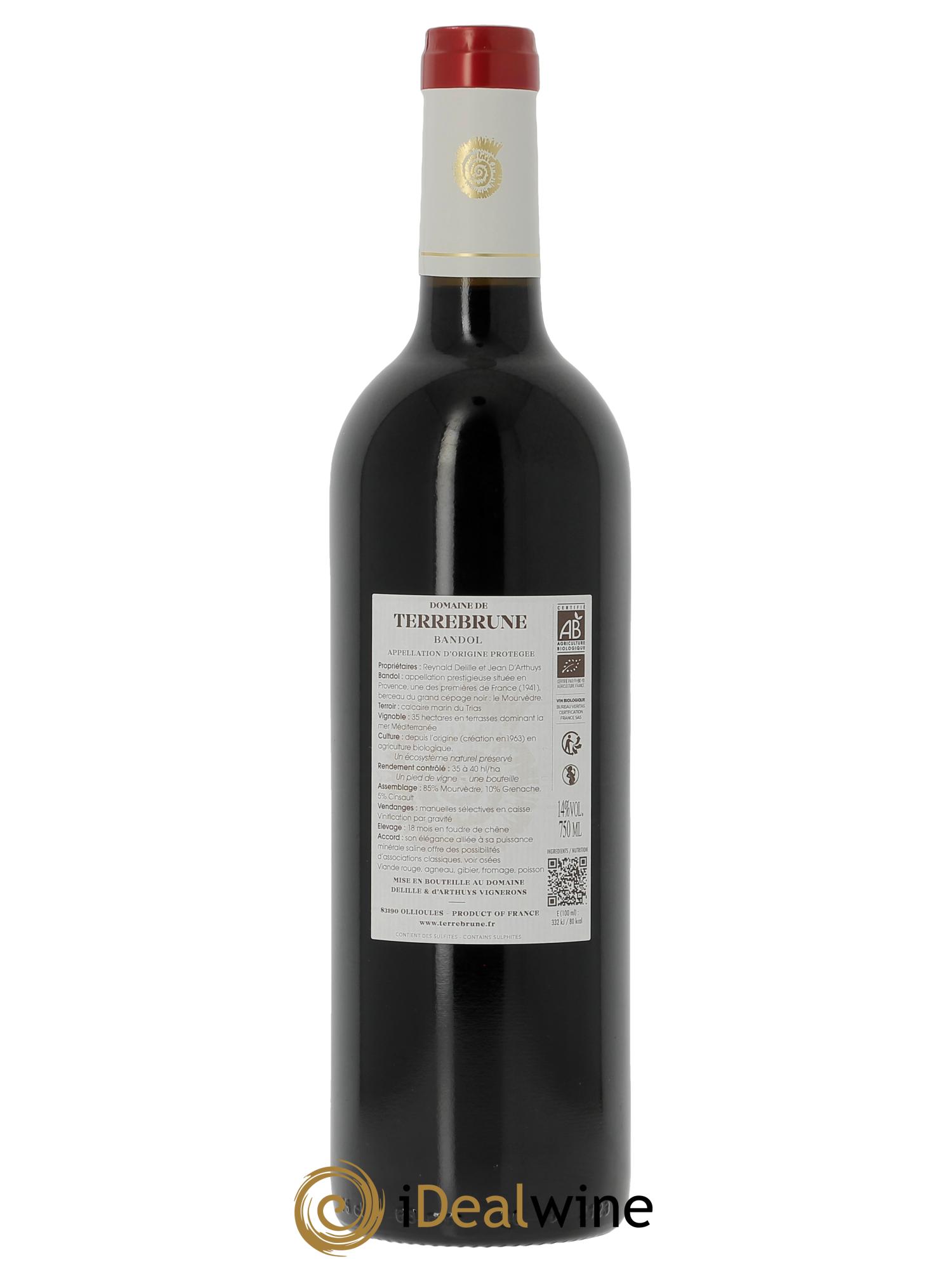 Bandol Terrebrune (Domaine de)  2021 - Lot de 1 bouteille - 1