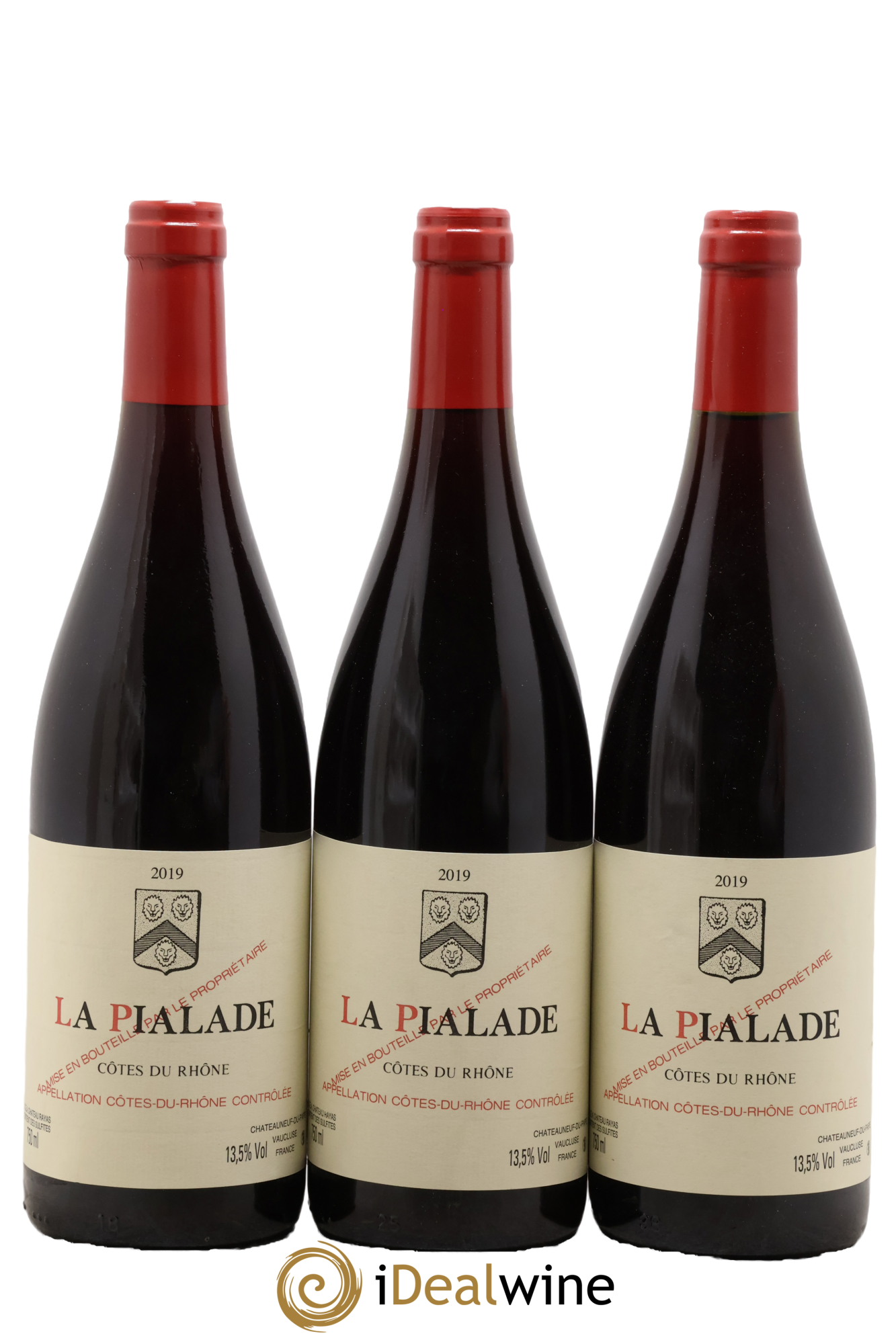 Côtes-du-Rhône La Pialade Emmanuel Reynaud 2019 - Lot de 3 bouteilles - 0