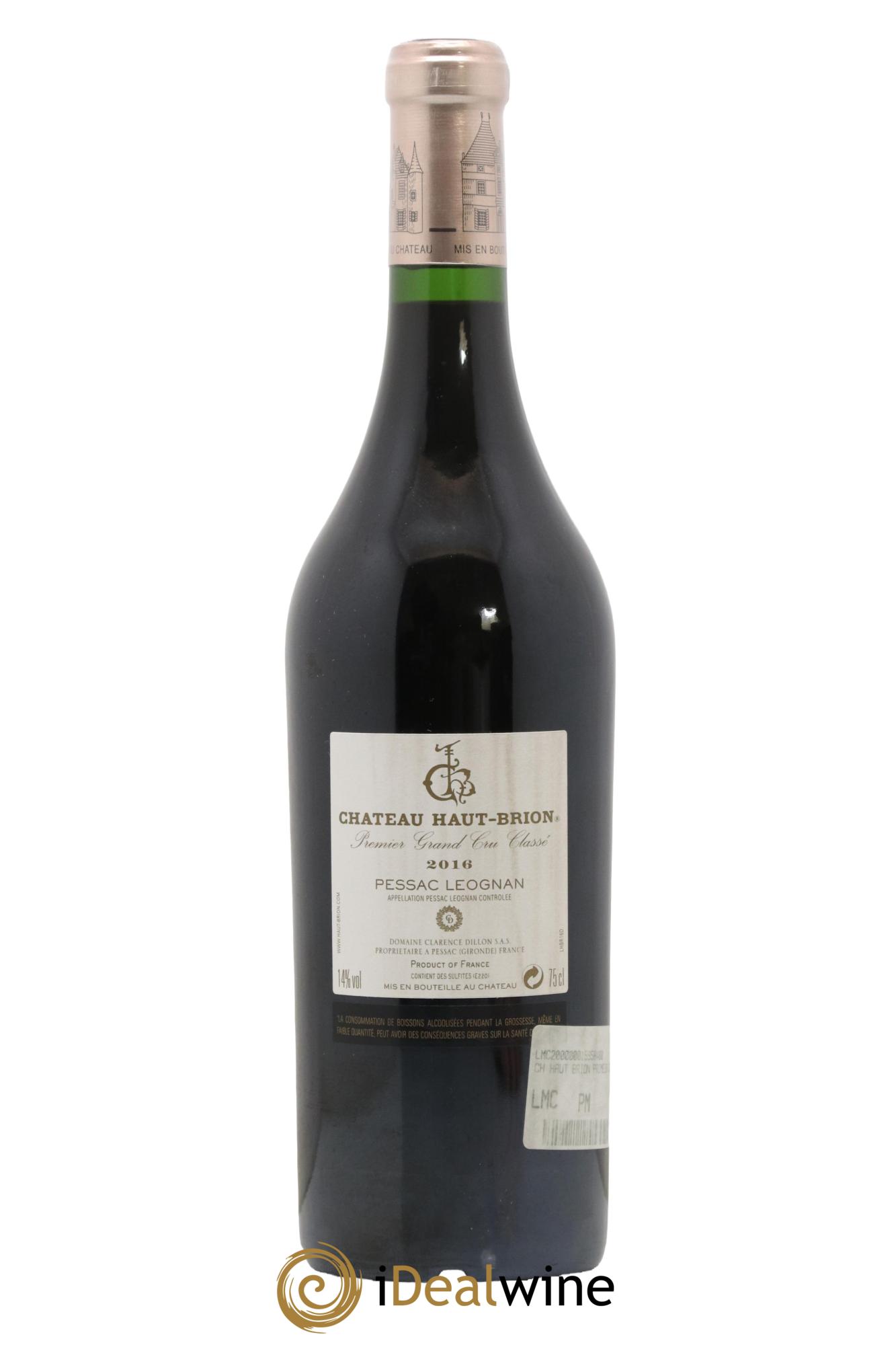 Château Haut Brion 1er Grand Cru Classé  2016 - Lotto di 1 bottiglia - 1