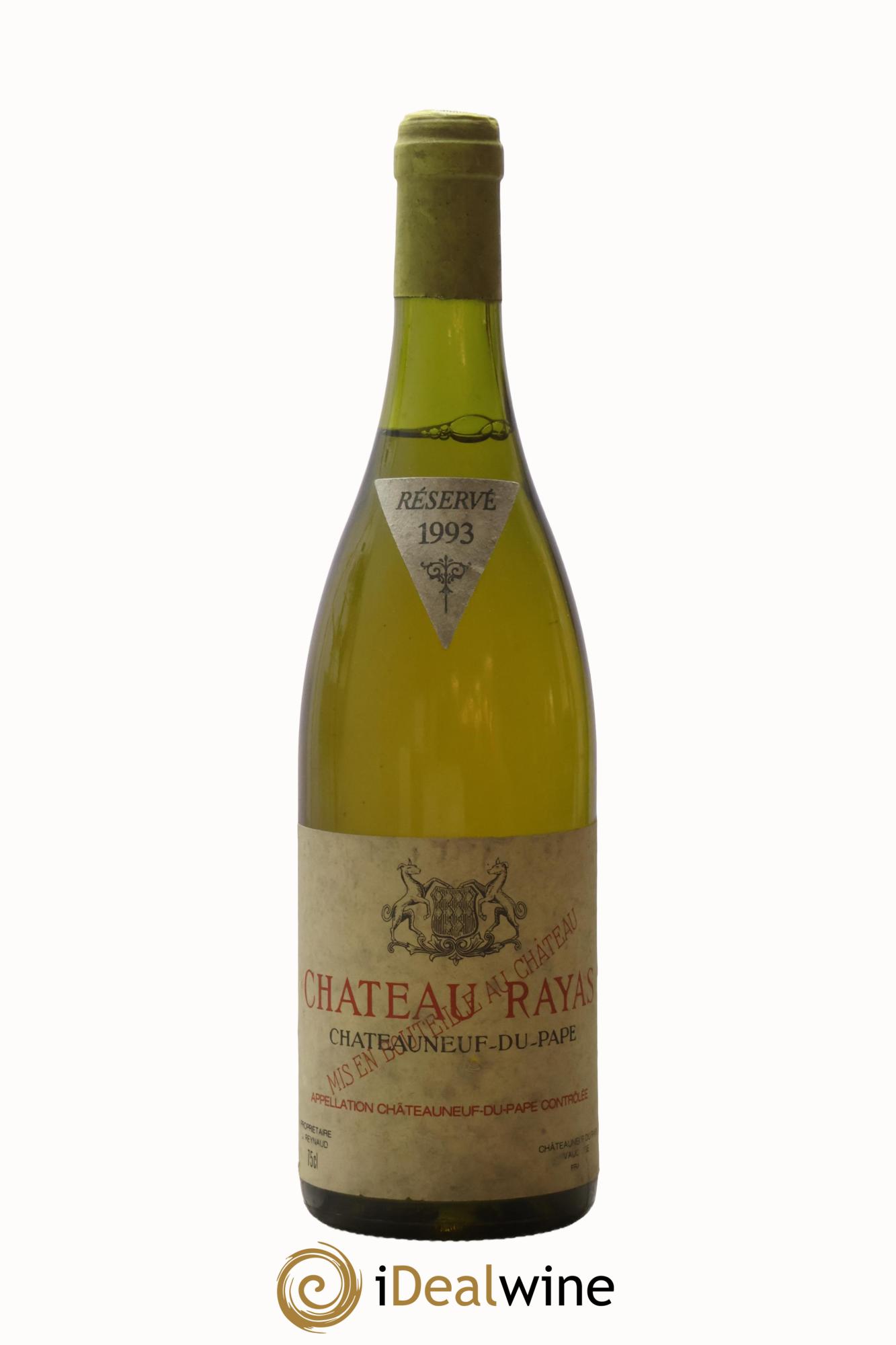 Châteauneuf-du-Pape Château Rayas Emmanuel Reynaud 1993 - Lot de 1 bouteille - 0