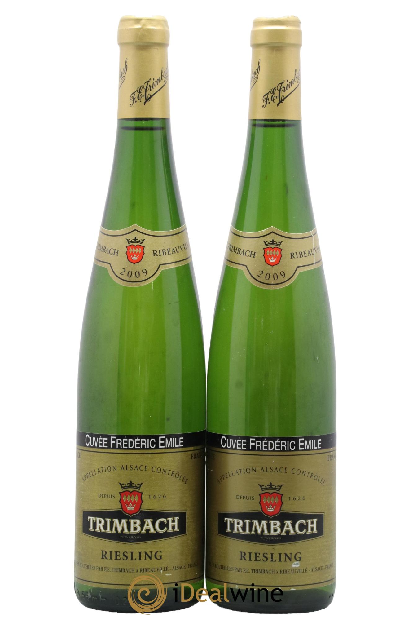 Alsace Riesling Cuvée Frédéric Emile Trimbach (Domaine) 2009 - Lot de 2 bouteilles - 0