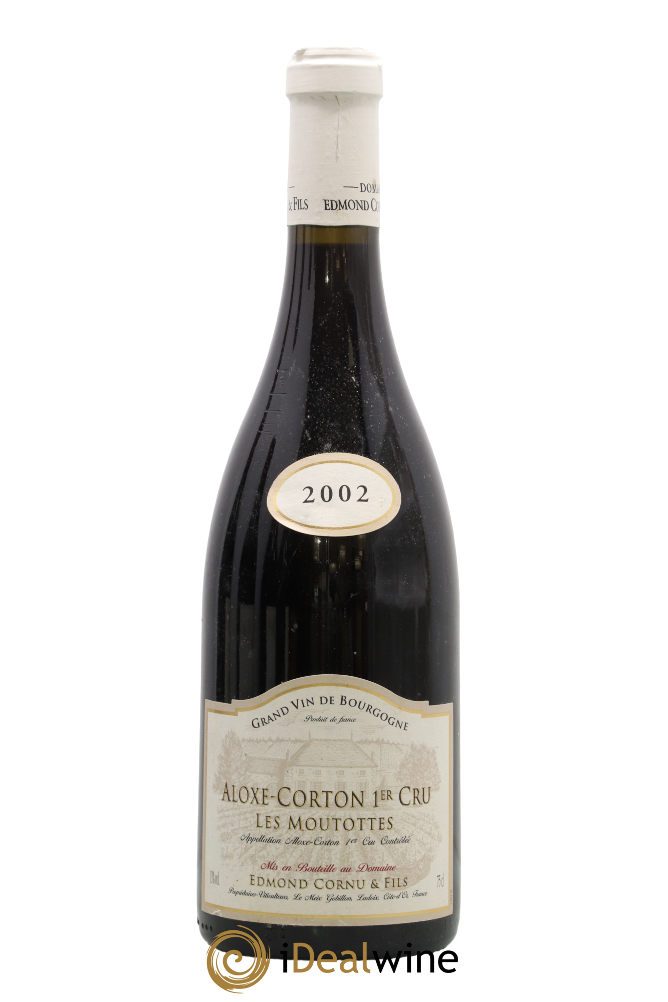 Aloxe-Corton 1er Cru Les Moutottes Edmond Cornu 2002 - Lot de 1 bouteille - 0