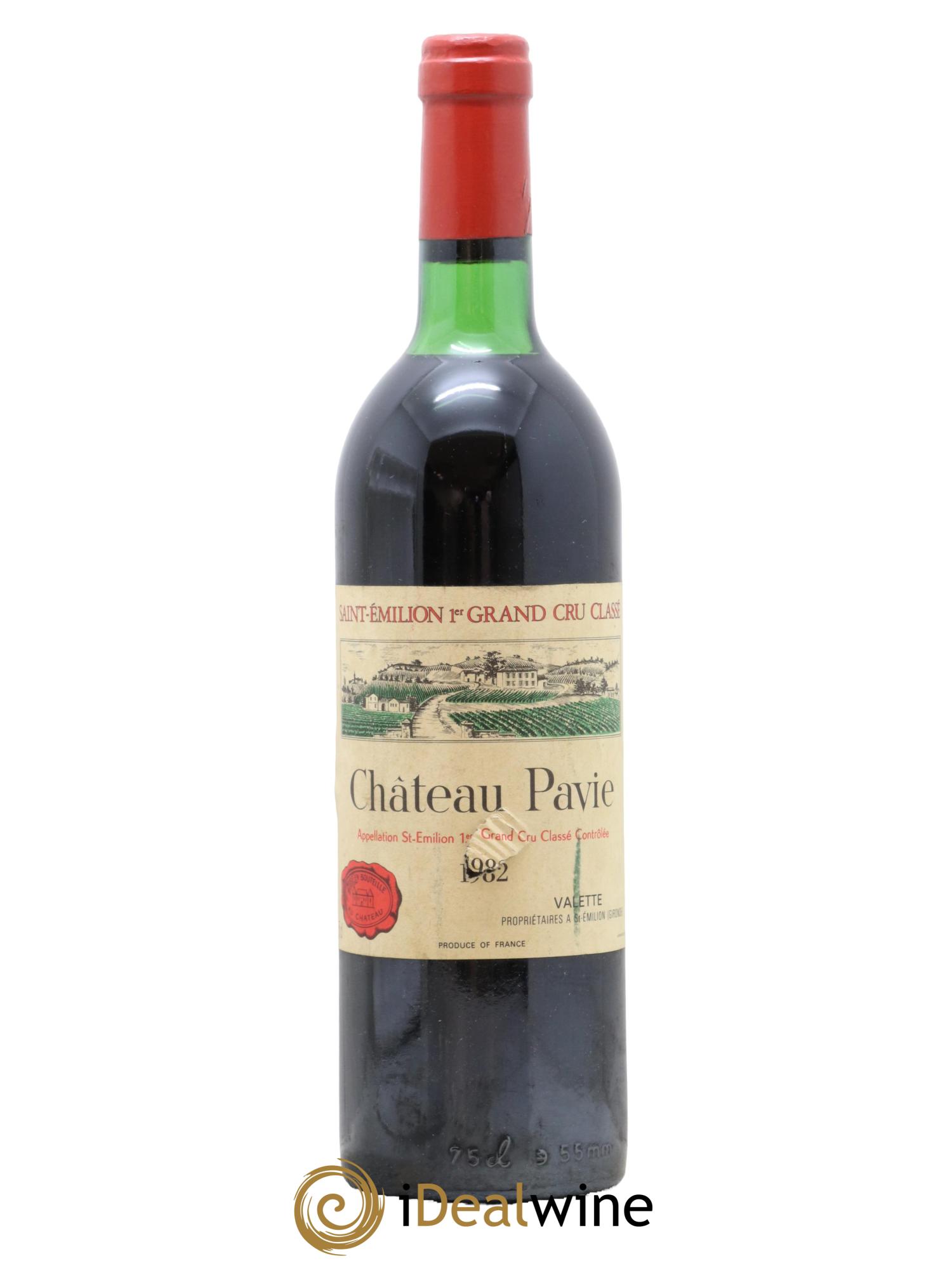 Château Pavie 1er Grand Cru Classé A 1982 - Lot de 1 bouteille - 0