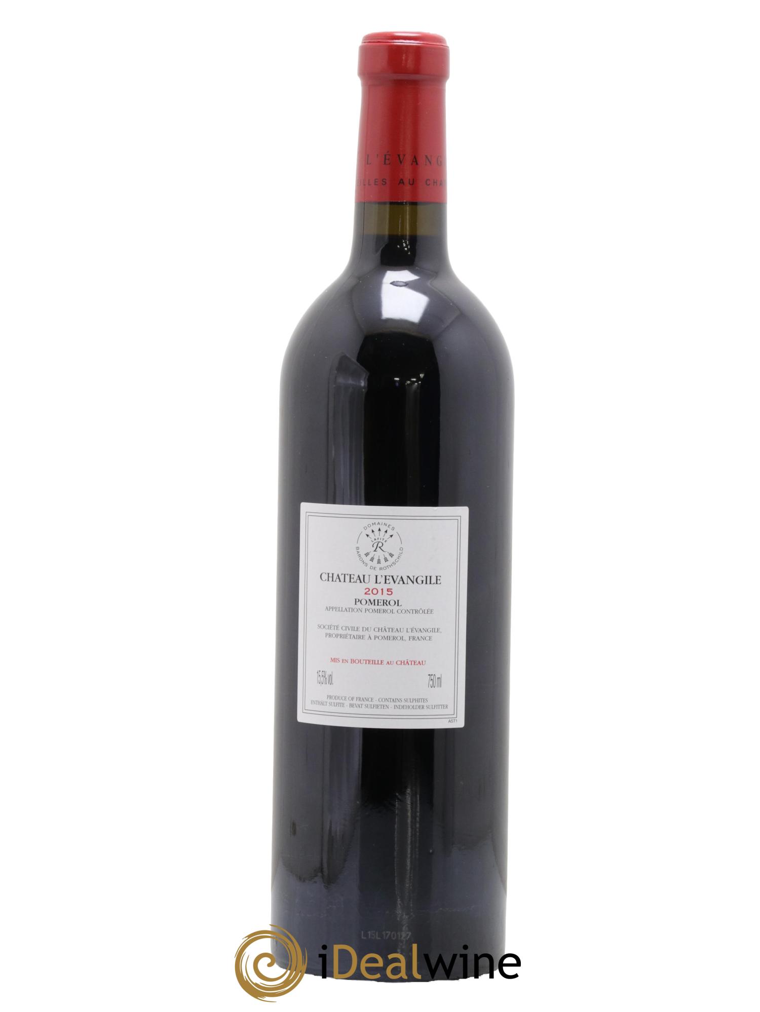 Château l' Évangile 2015 - Lotto di 1 bottiglia - 1