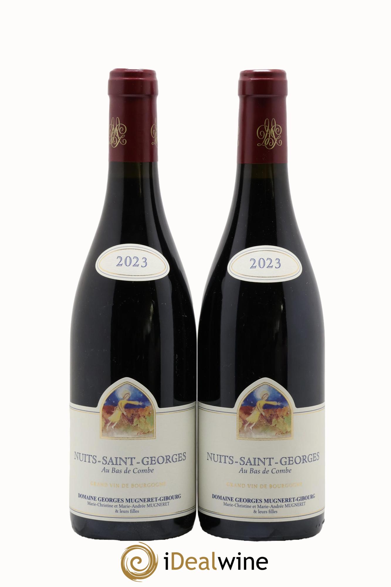 Nuits-Saint-Georges Au Bas de Combe Mugneret-Gibourg (Domaine) 2023 - Lotto di 2 bottiglie - 0
