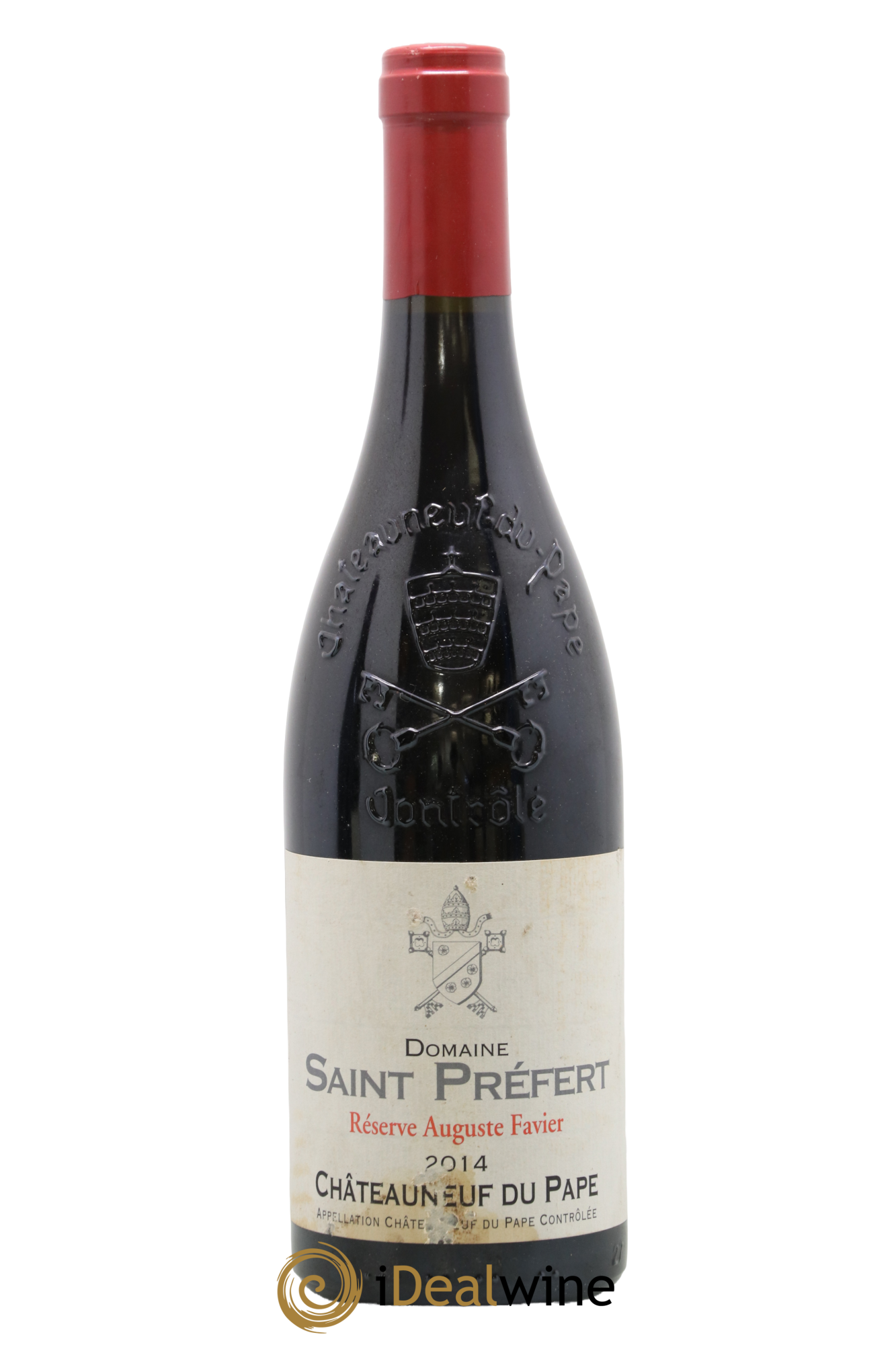 Châteauneuf-du-Pape Réserve Auguste Favier Domaine Saint-Préfert 2014 - Lotto di 1 bottiglia - 0