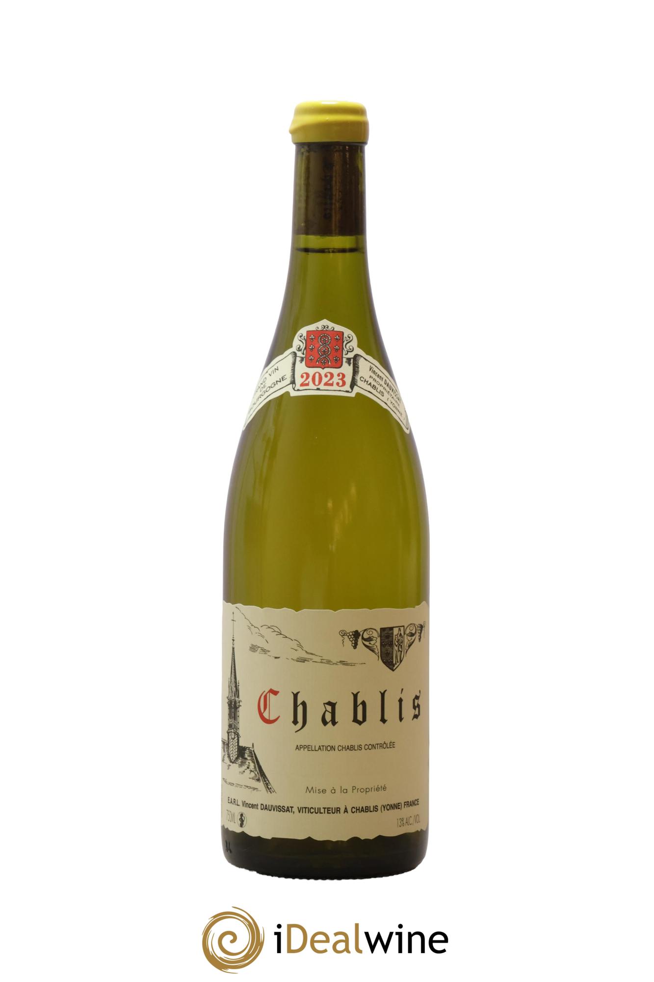 Chablis Vincent Dauvissat (Domaine) 2023 - Lot of 1 bottle - 0