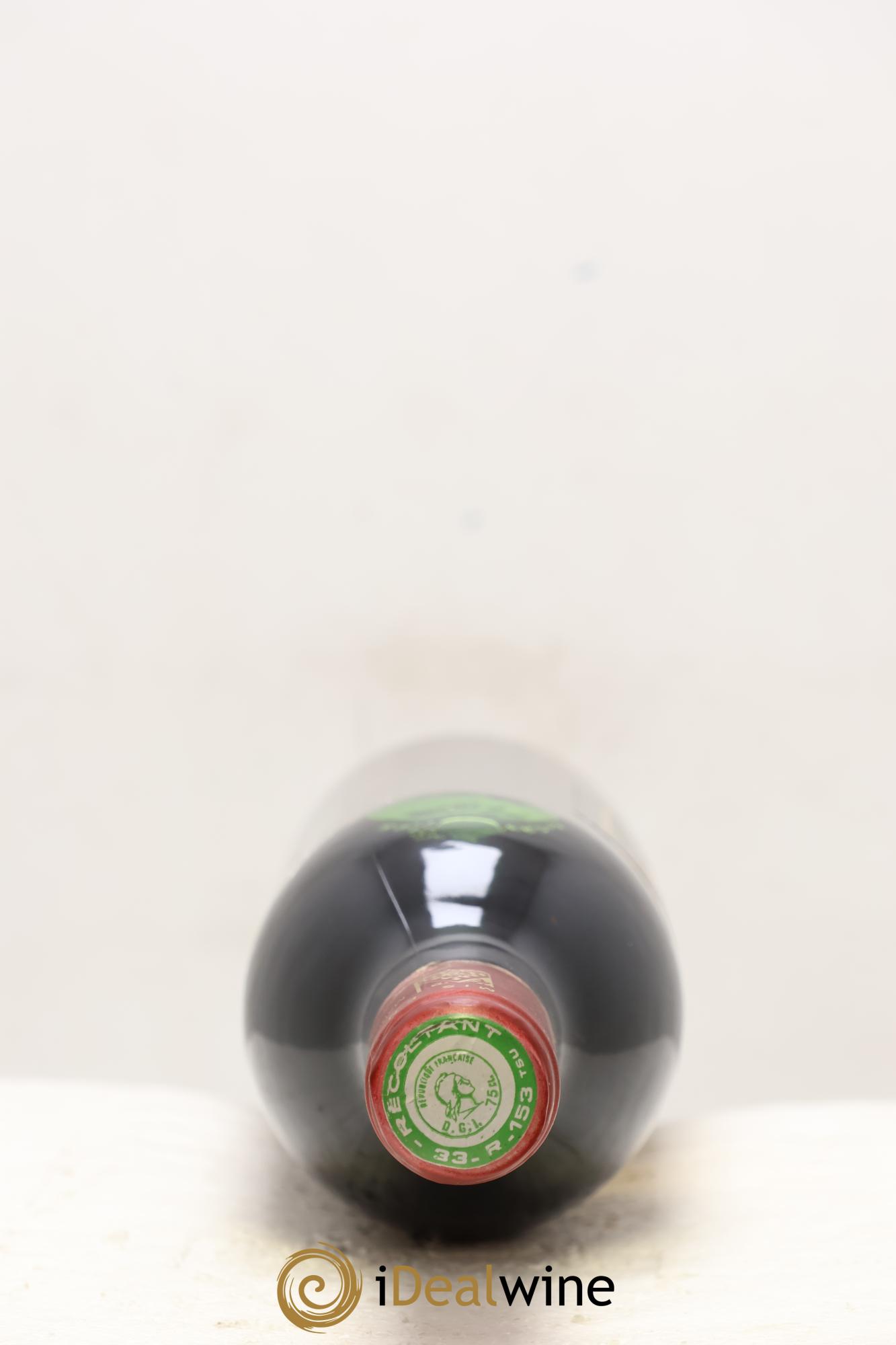 Château Palmer 3ème Grand Cru Classé 1982 - Lot de 1 bouteille - 1
