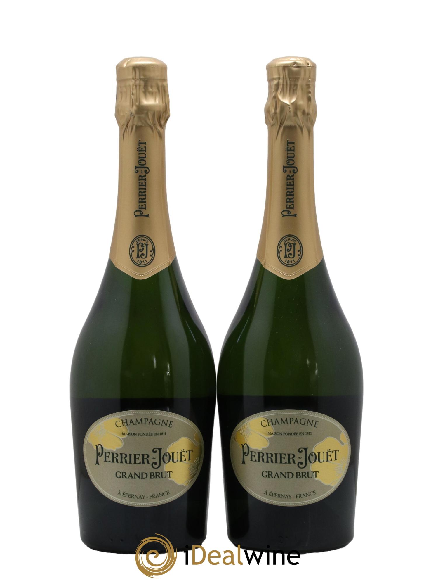 Grand Brut Perrier-Jouët - Lot de 2 bouteilles - 0