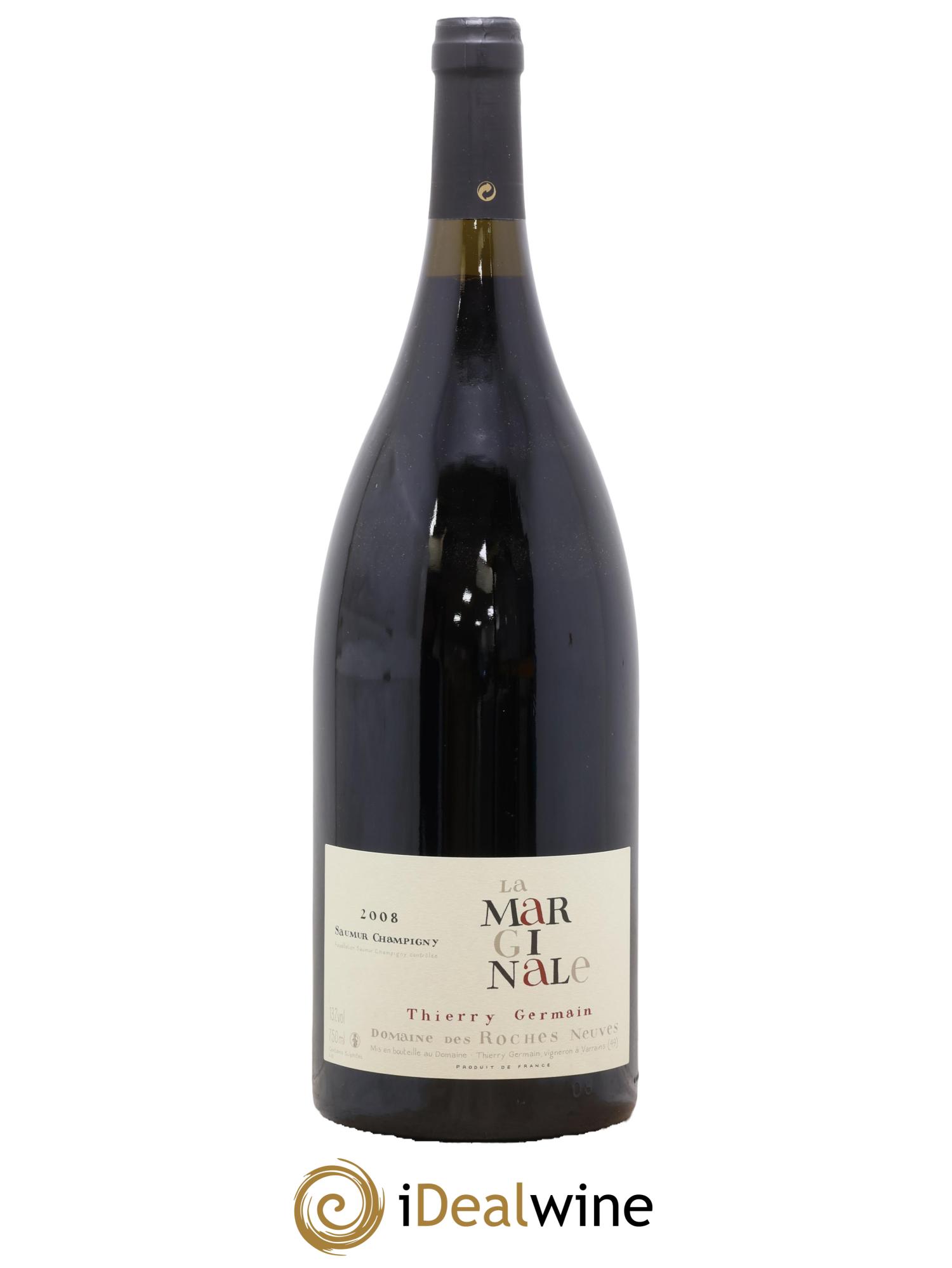 Saumur-Champigny La Marginale Domaine des Roches Neuves - Thierry Germain 2008 - Lot of 1 magnum - 0
