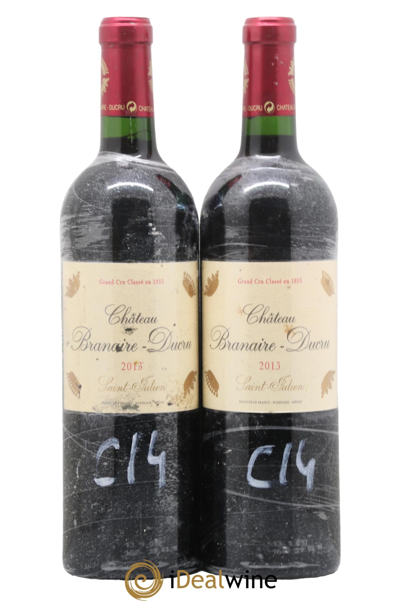 Château Branaire Ducru 4ème Grand Cru Classé 2013 - Lot of 2 bottles - 0