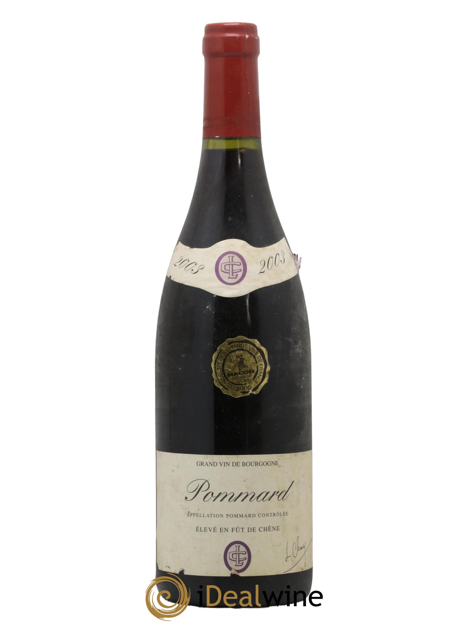 Pommard Domaine Louis Chavy 2003 - Lot de 1 bouteille - 0