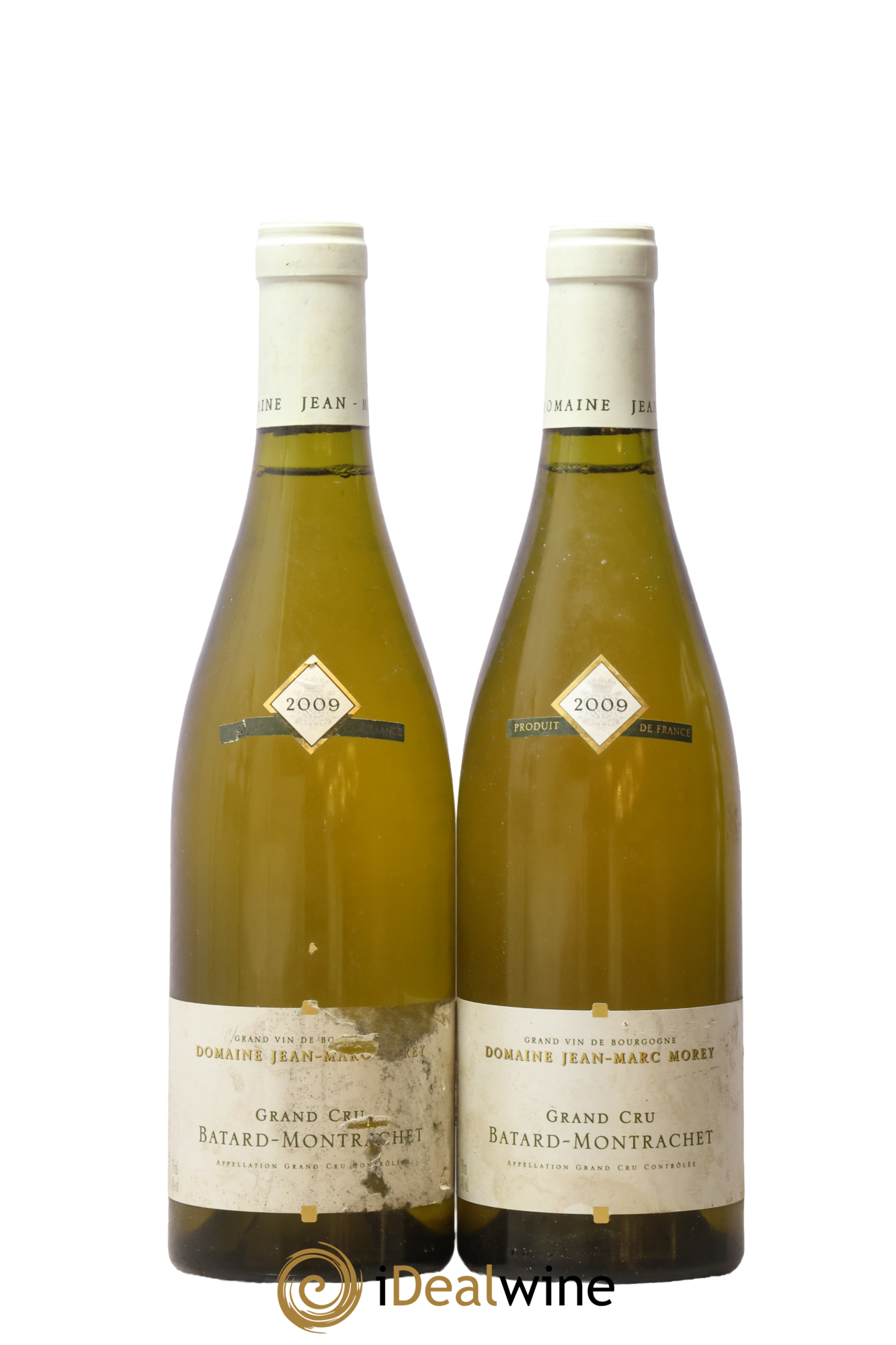 Bâtard-Montrachet Grand Cru Jean-Marc Morey 2009 - Lot de 2 bouteilles - 0