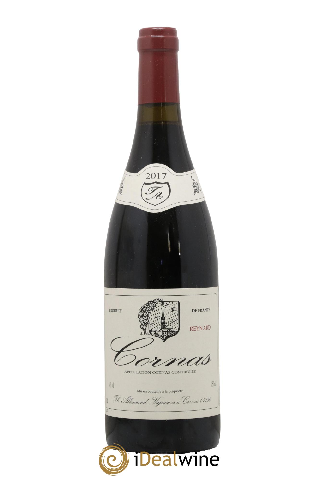 Cornas Reynard Thierry Allemand 2017 - Lot de 1 bouteille - 0