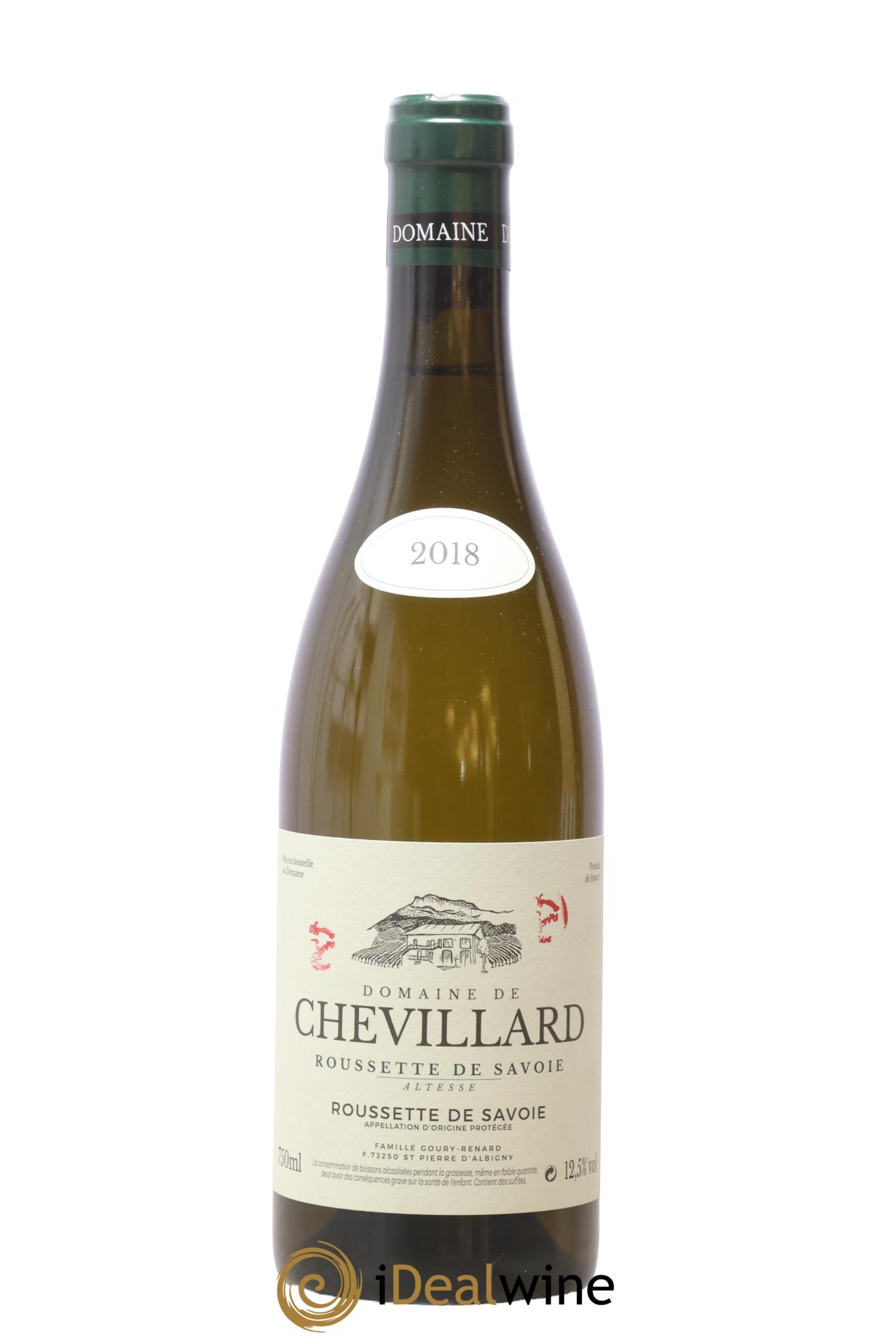 Roussette de Savoie Chevillard (Domaine de) 2018 - Lot of 1 bottle - 0