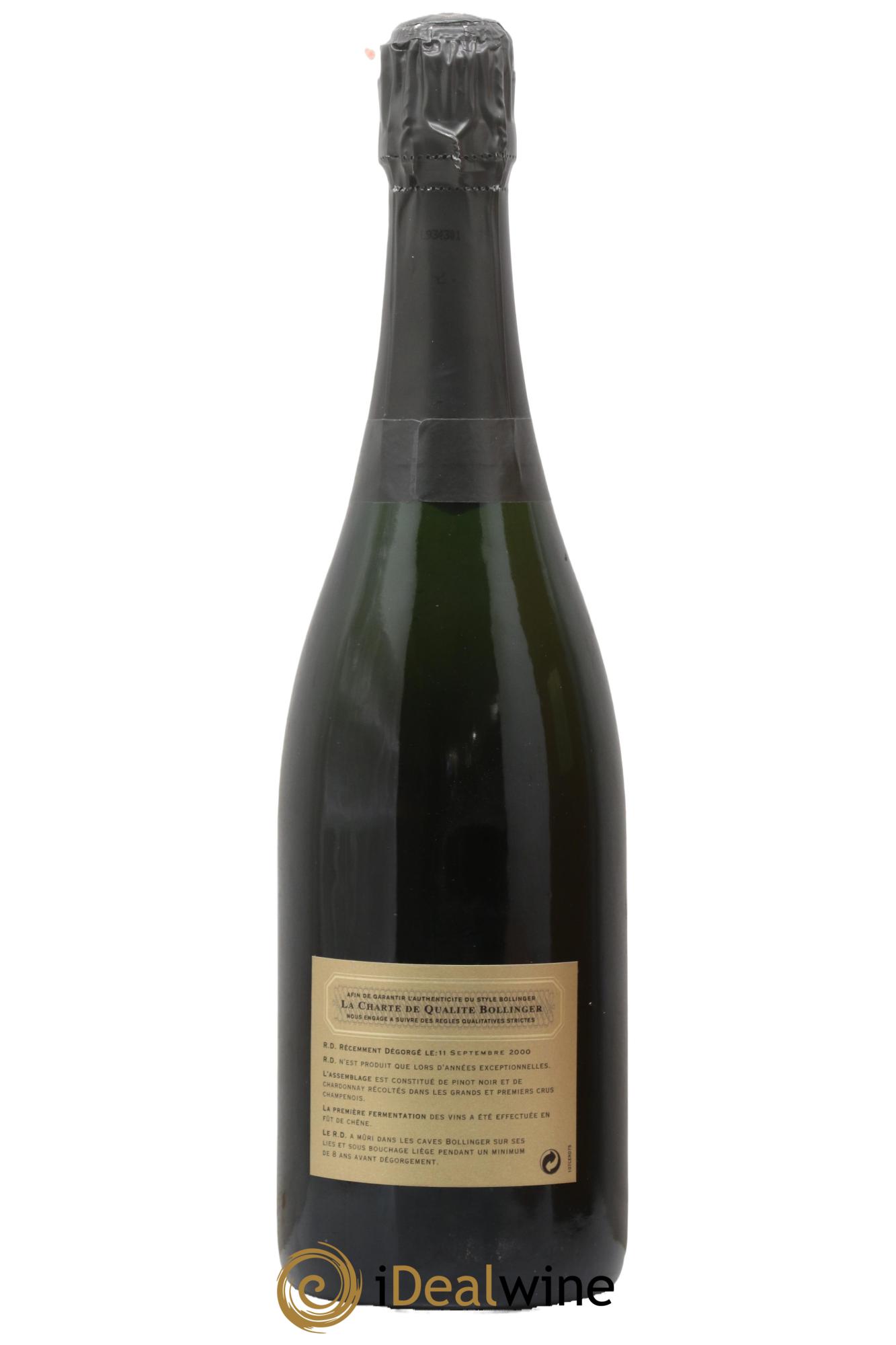 R.D. Extra-Brut Bollinger 1981 - Lot de 1 bouteille - 2