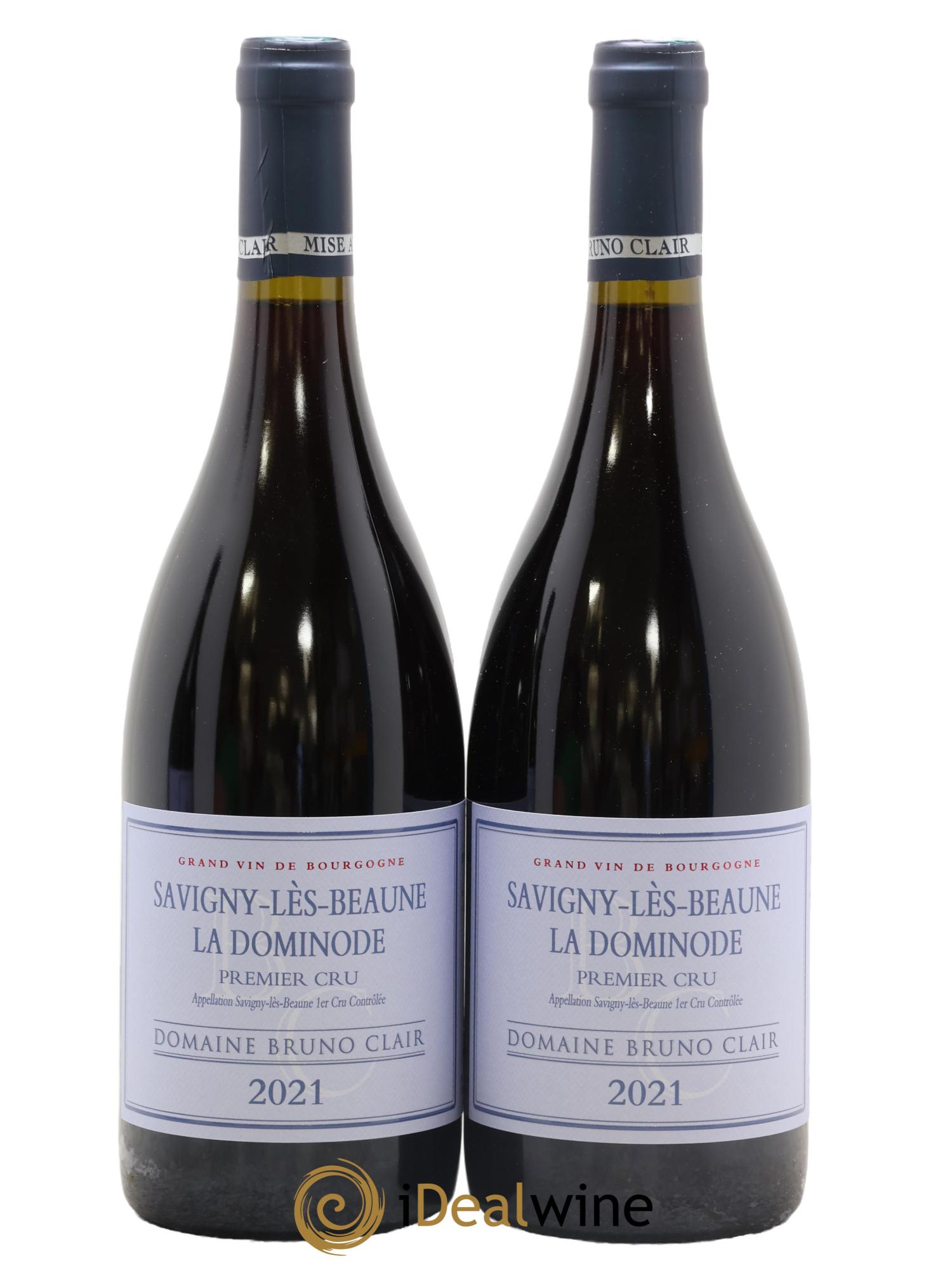 Savigny-lès-Beaune 1er Cru La Dominode Bruno Clair (Domaine) 2021 - Lot de 2 bouteilles - 0