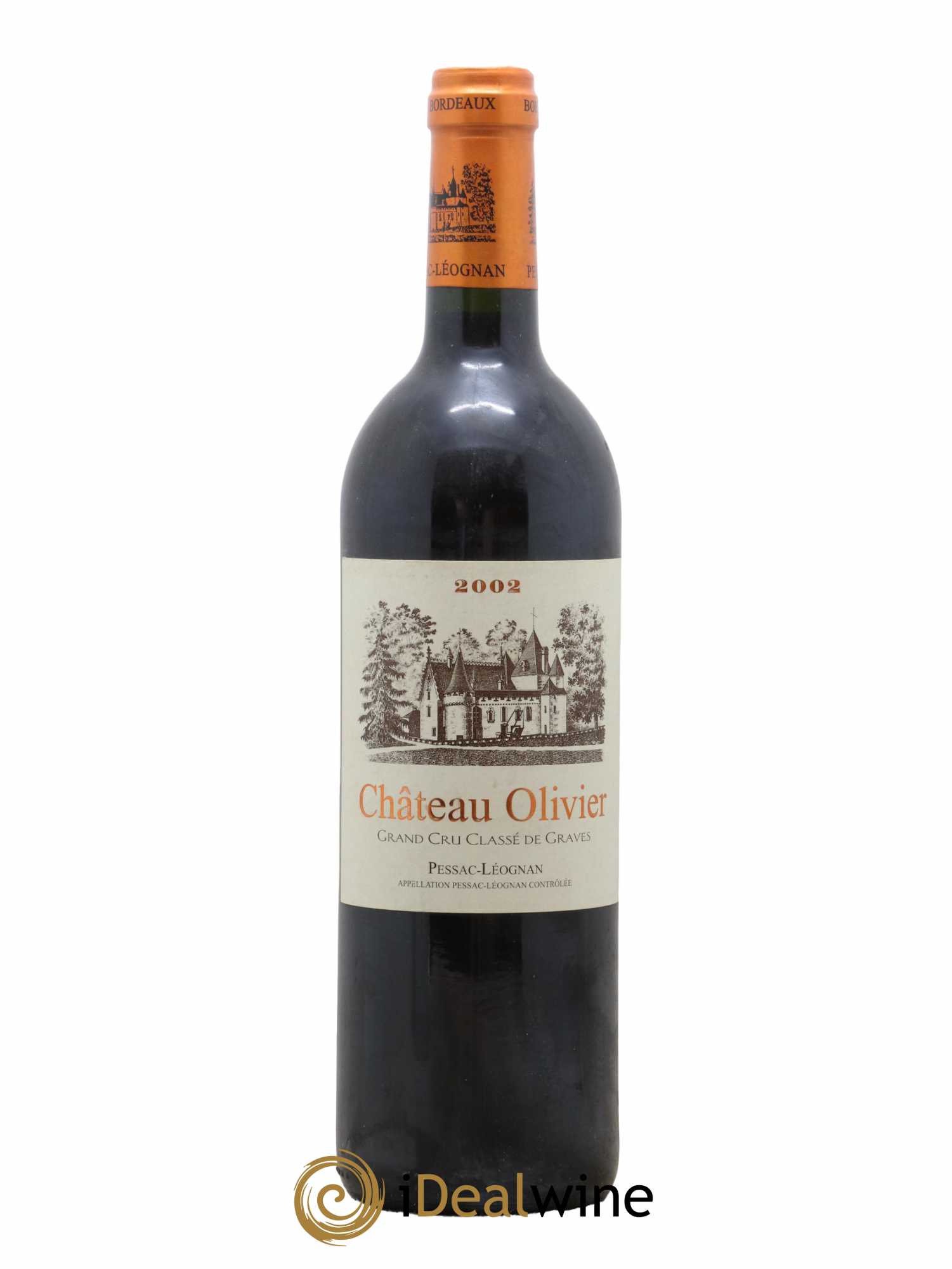 Château Olivier Cru Classé de Graves 2002 - Lot de 1 bouteille - 0