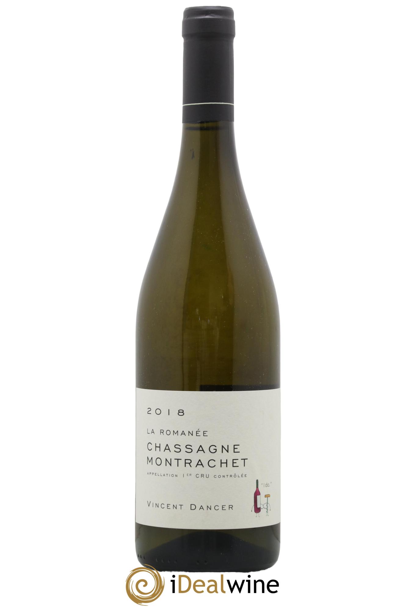 Chassagne-Montrachet 1er Cru La Romanée Vincent Dancer 2018 - Lot de 1 bouteille - 0