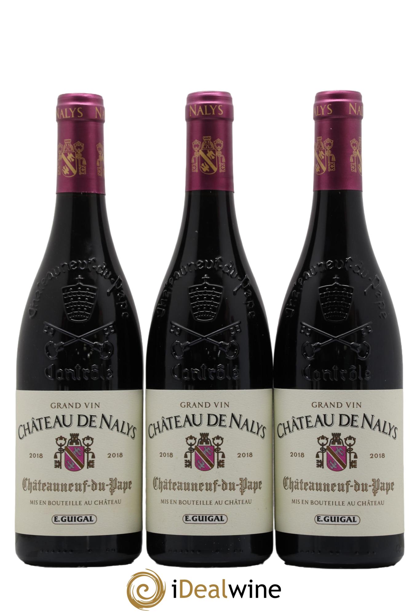 Châteauneuf-du-Pape Château de Nalys 2018 - Lot de 6 bouteilles - 2