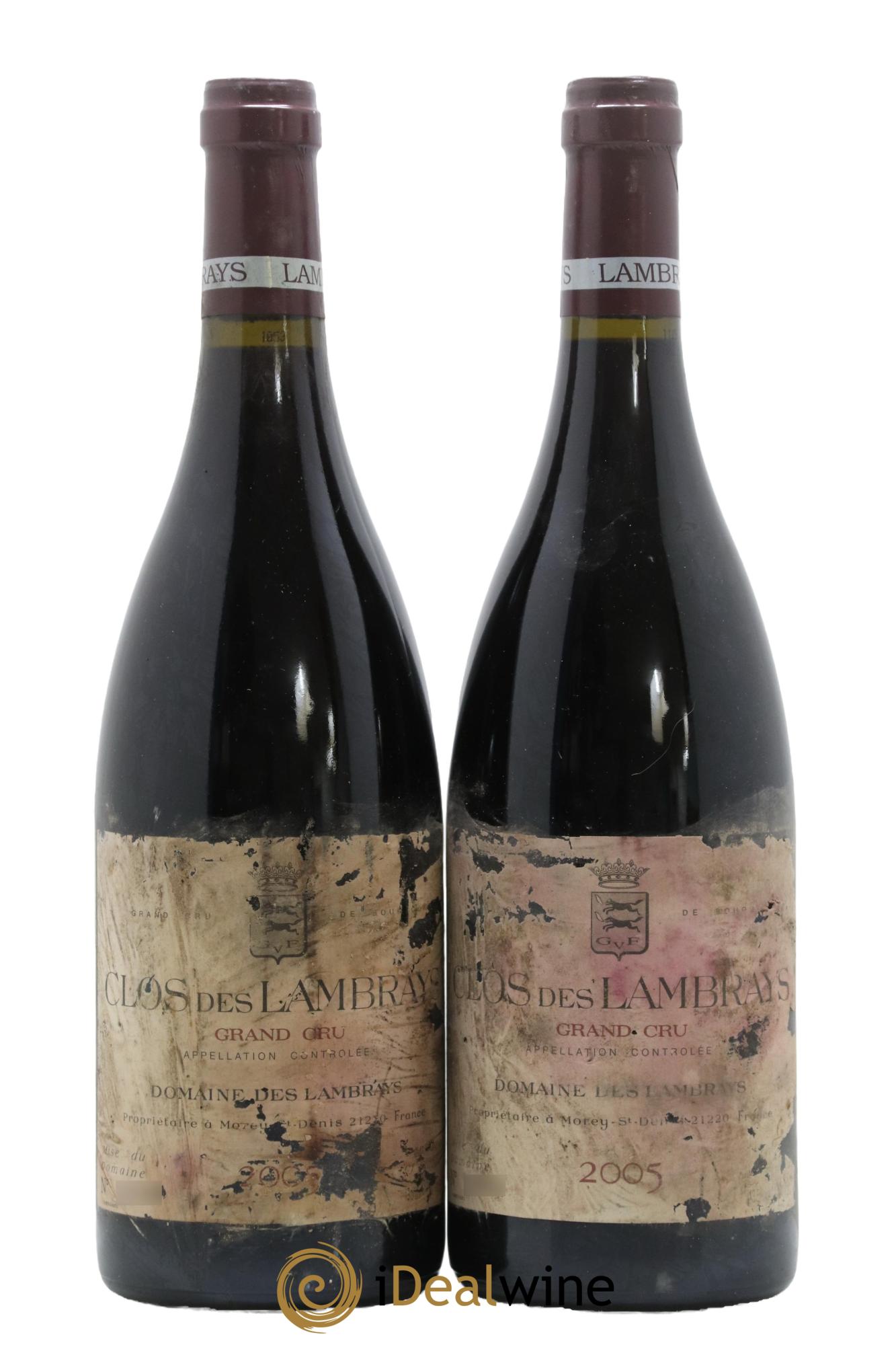 Clos des Lambrays Grand Cru Domaine des Lambrays 2005 - Lot de 2 bouteilles - 0