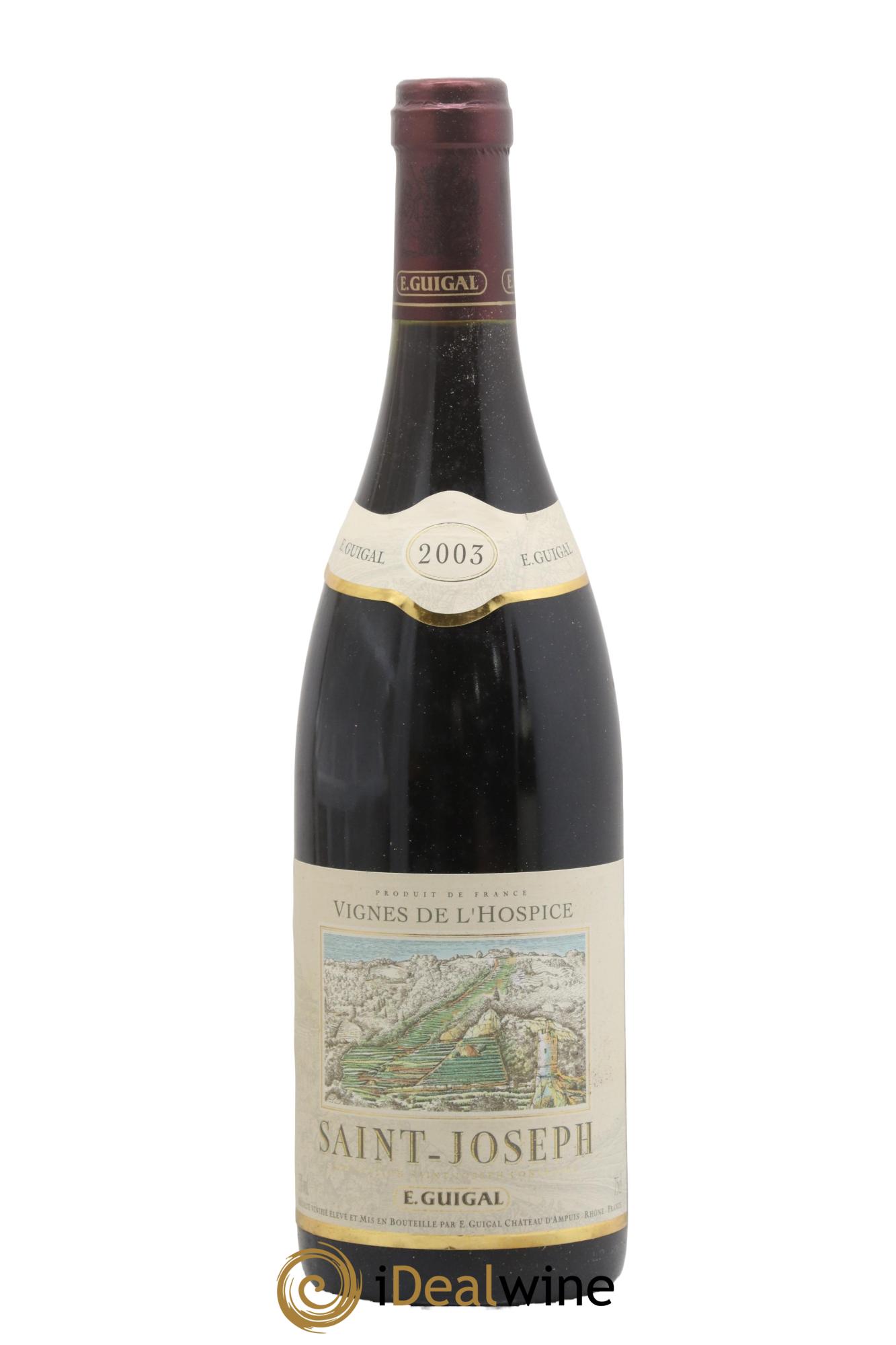 Saint-Joseph Vignes de l'Hospice Guigal 2003 - Lot de 1 bouteille - 0
