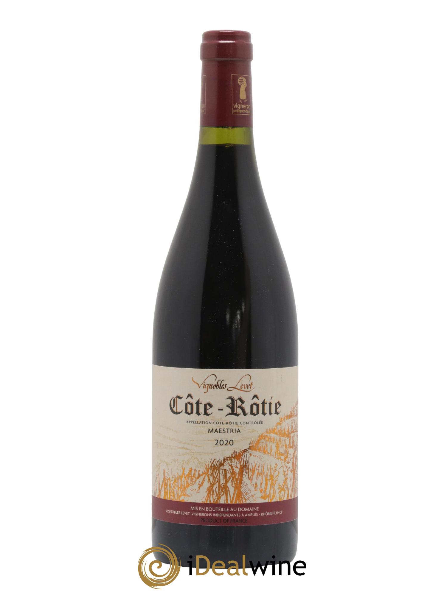 Côte-Rôtie Maestria Vignobles Levet 2020 - Lot de 1 bouteille - 0