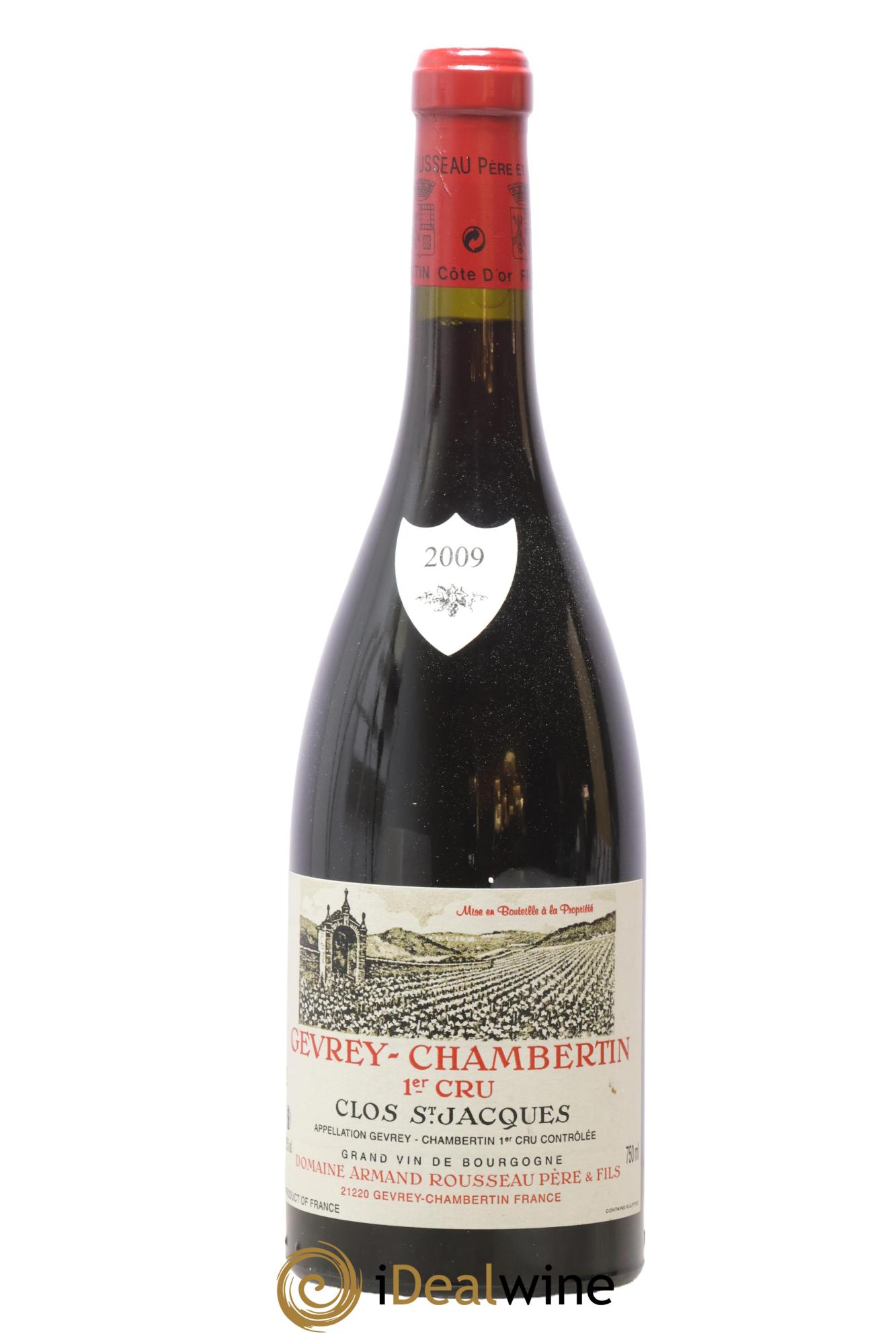 Gevrey-Chambertin 1er Cru Clos Saint-Jacques Armand Rousseau (Domaine) 2009 - Lot of 1 bottle - 0