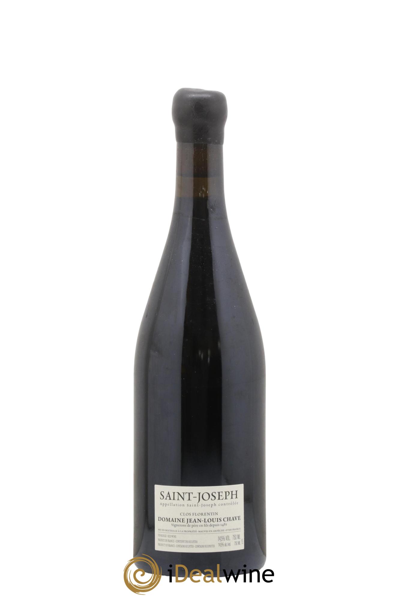 Saint-Joseph Clos Florentin Jean-Louis Chave 2017 - Lot de 1 bouteille - 1