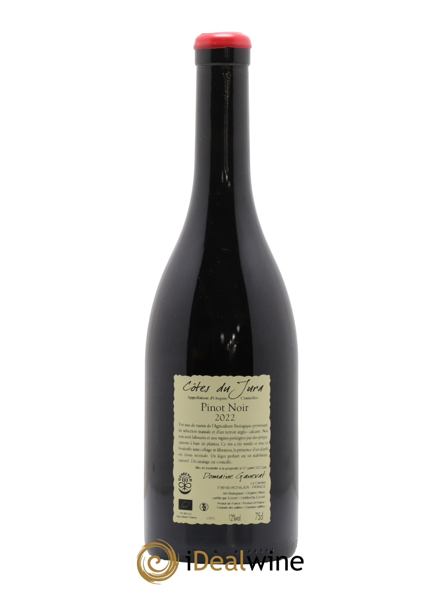 Côtes du Jura Cuvée Julien Jean-François Ganevat (Domaine) 2022 - Lot de 1 bouteille - 1