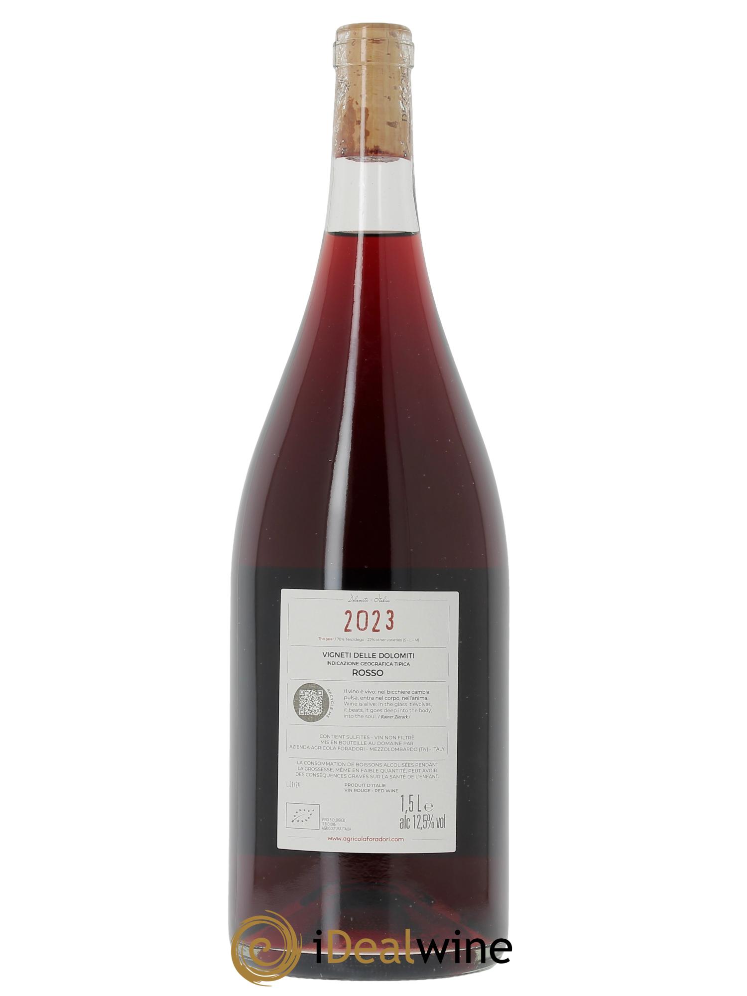 Vigneti delle Dolomiti IGT Lezèr Elisabetta Foradori  2023 - Lot de 1 magnum - 1